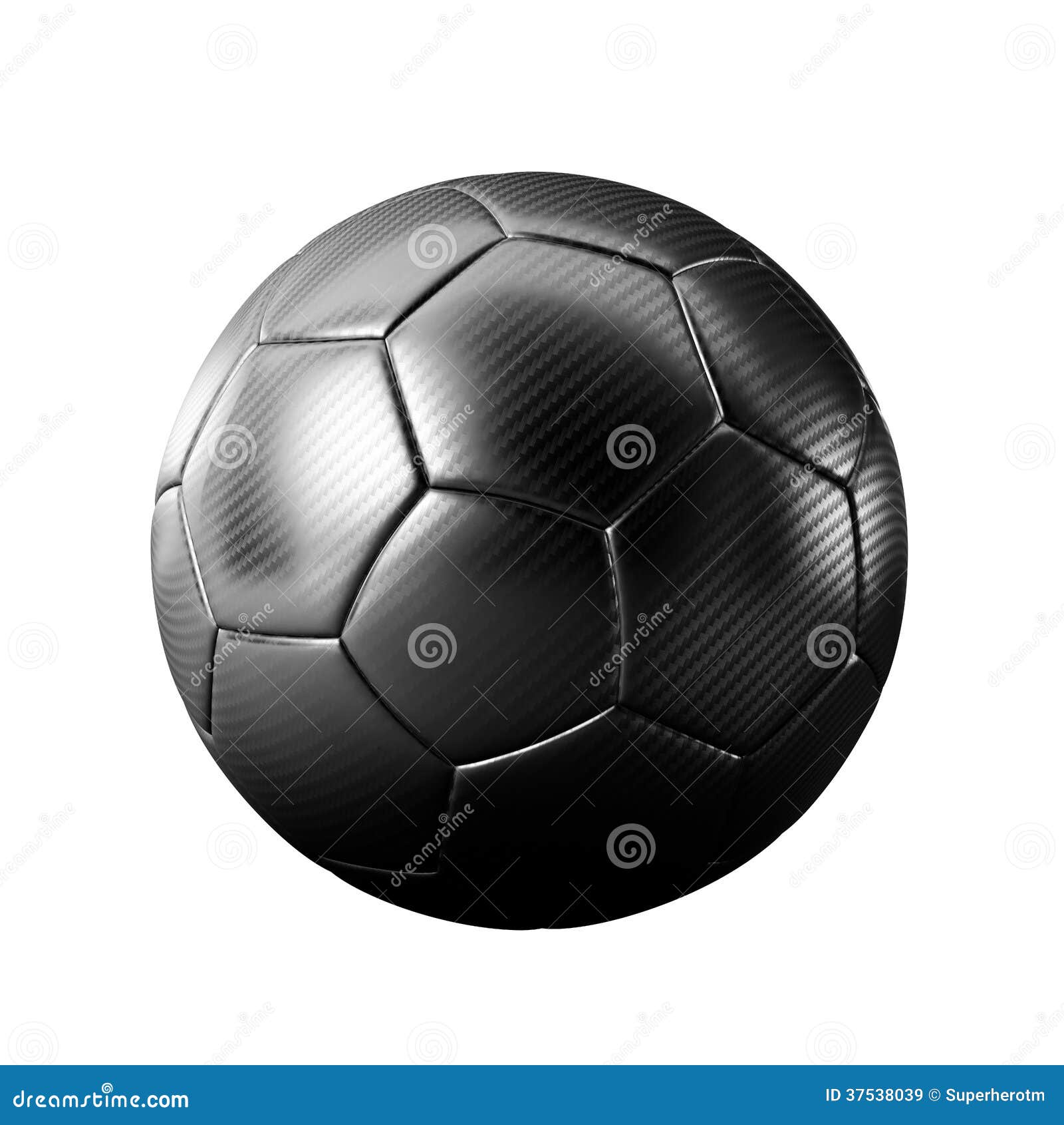 Black soccer ball isolated stock image. Image of background 37538039