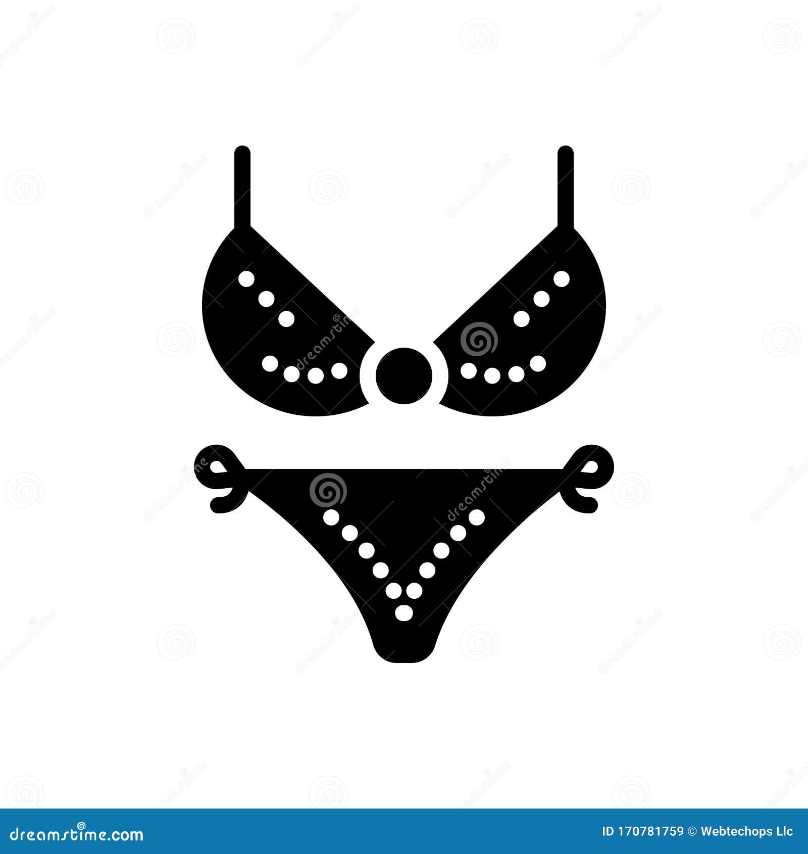 bikini Olympic panties symbol