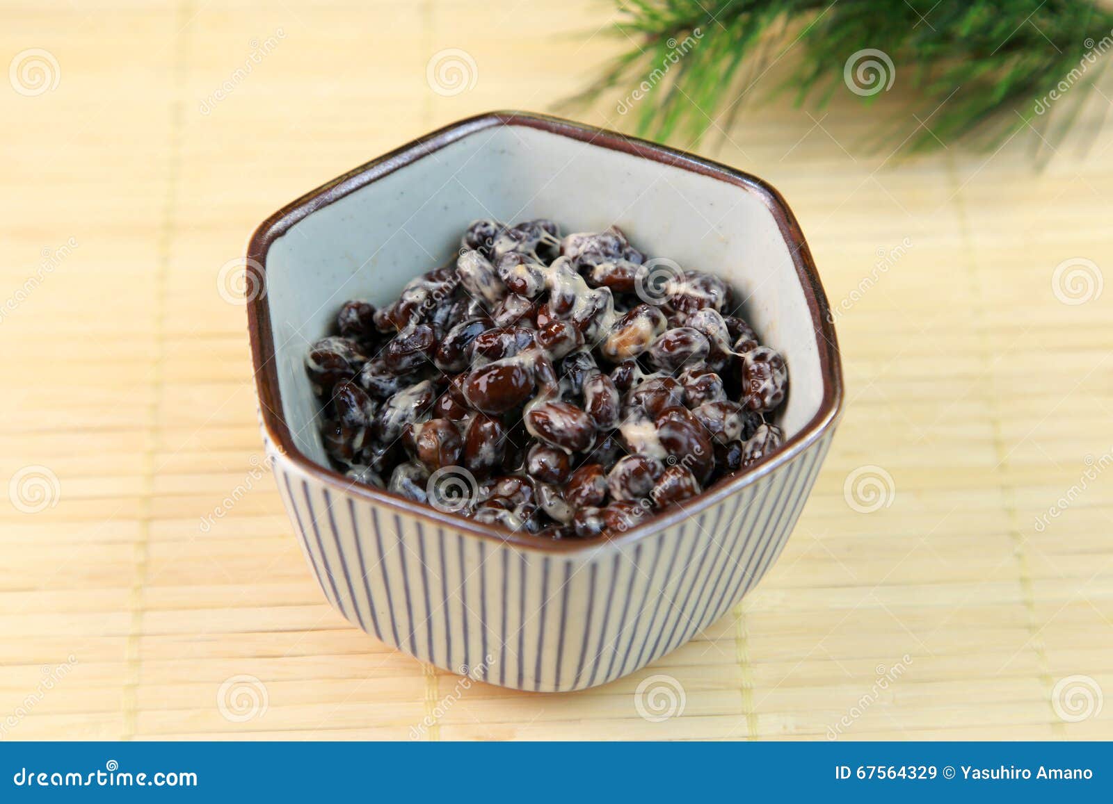 Black soybean natto stock image. Image of asian, meal 67564329