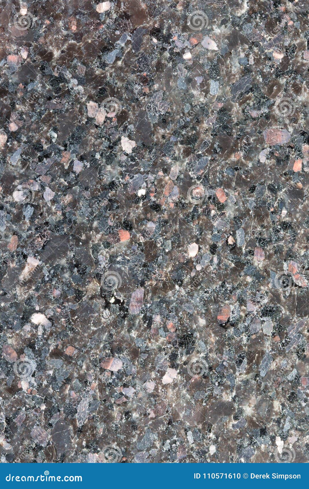 Black Sparkle Granite Closeup Stock Photo Image Of Abstract