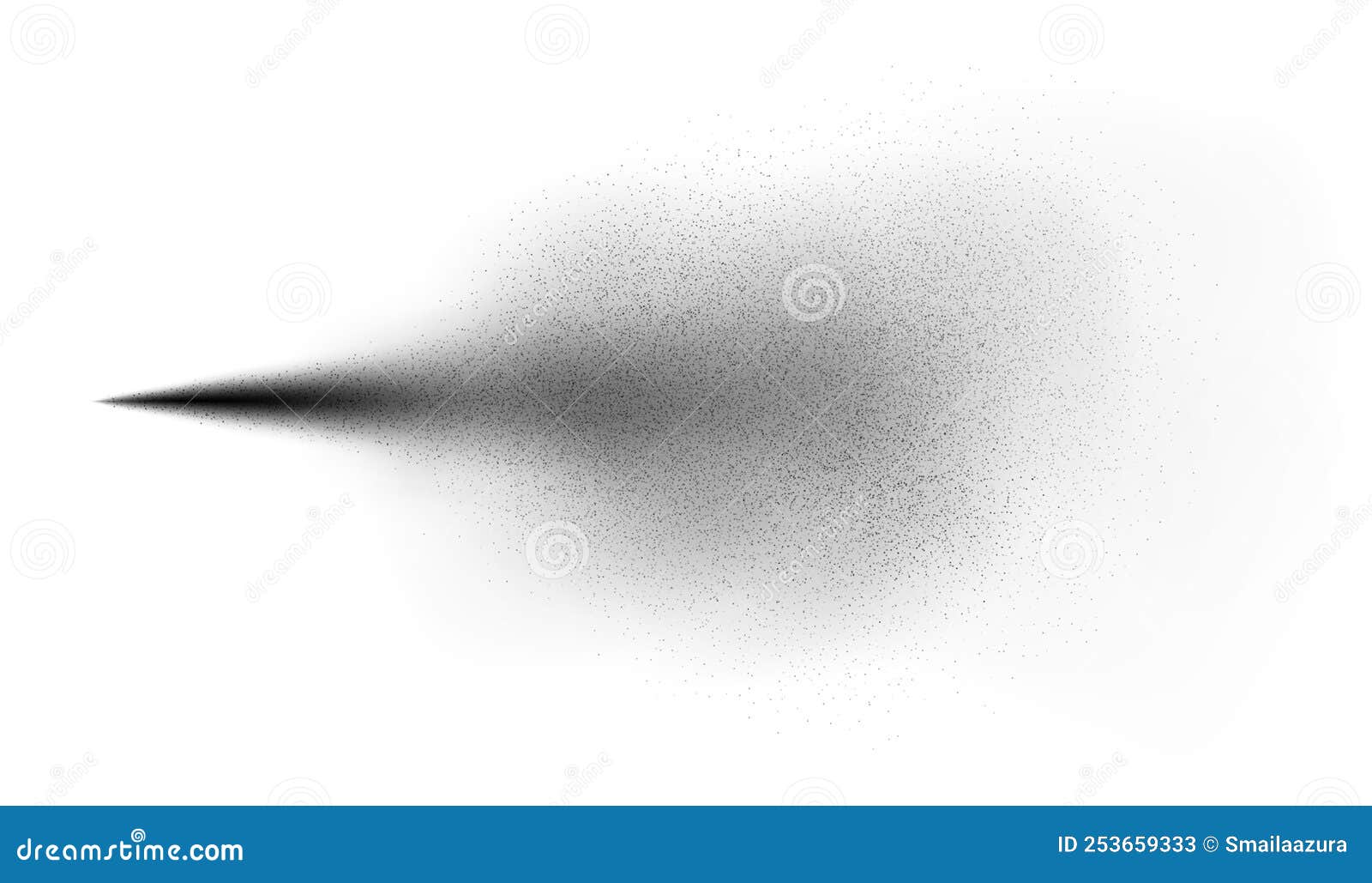 Black Spray Paint, Atomizer or Deodorant Splash, Sprayer Effect