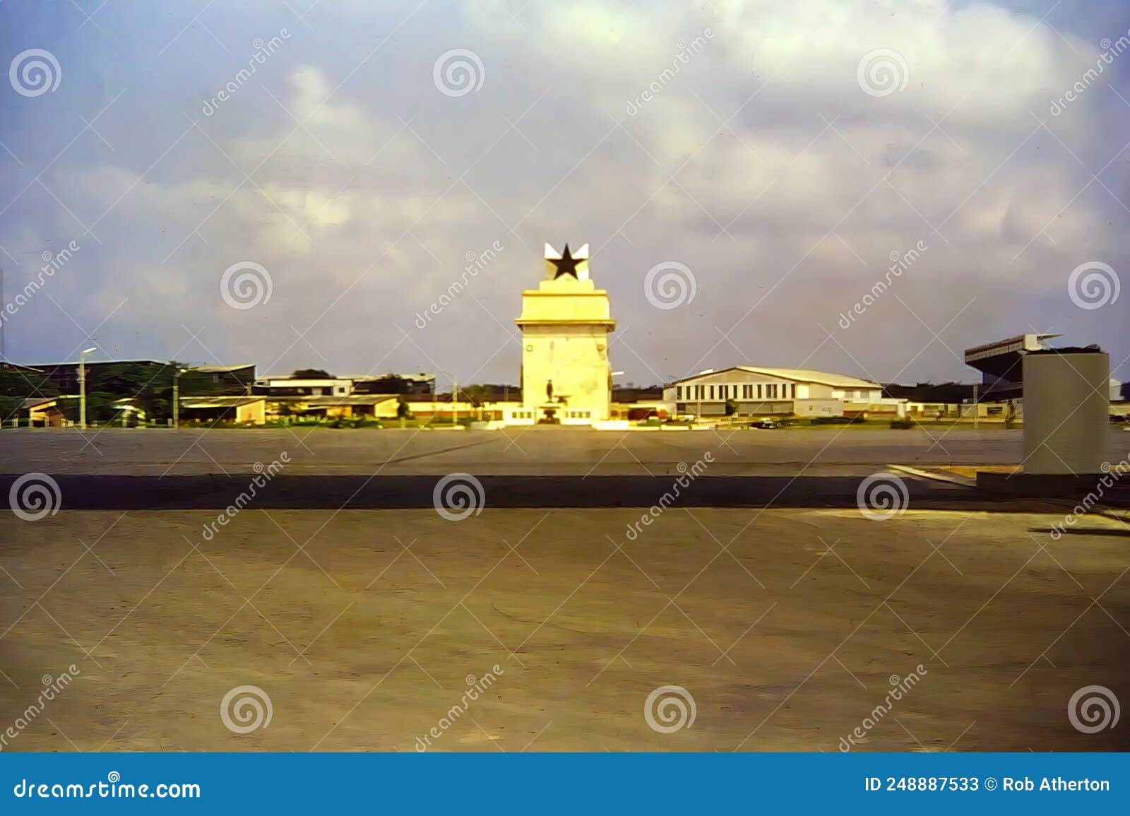 black star gate was constructed in 1961 on independence square in accra, ghana.