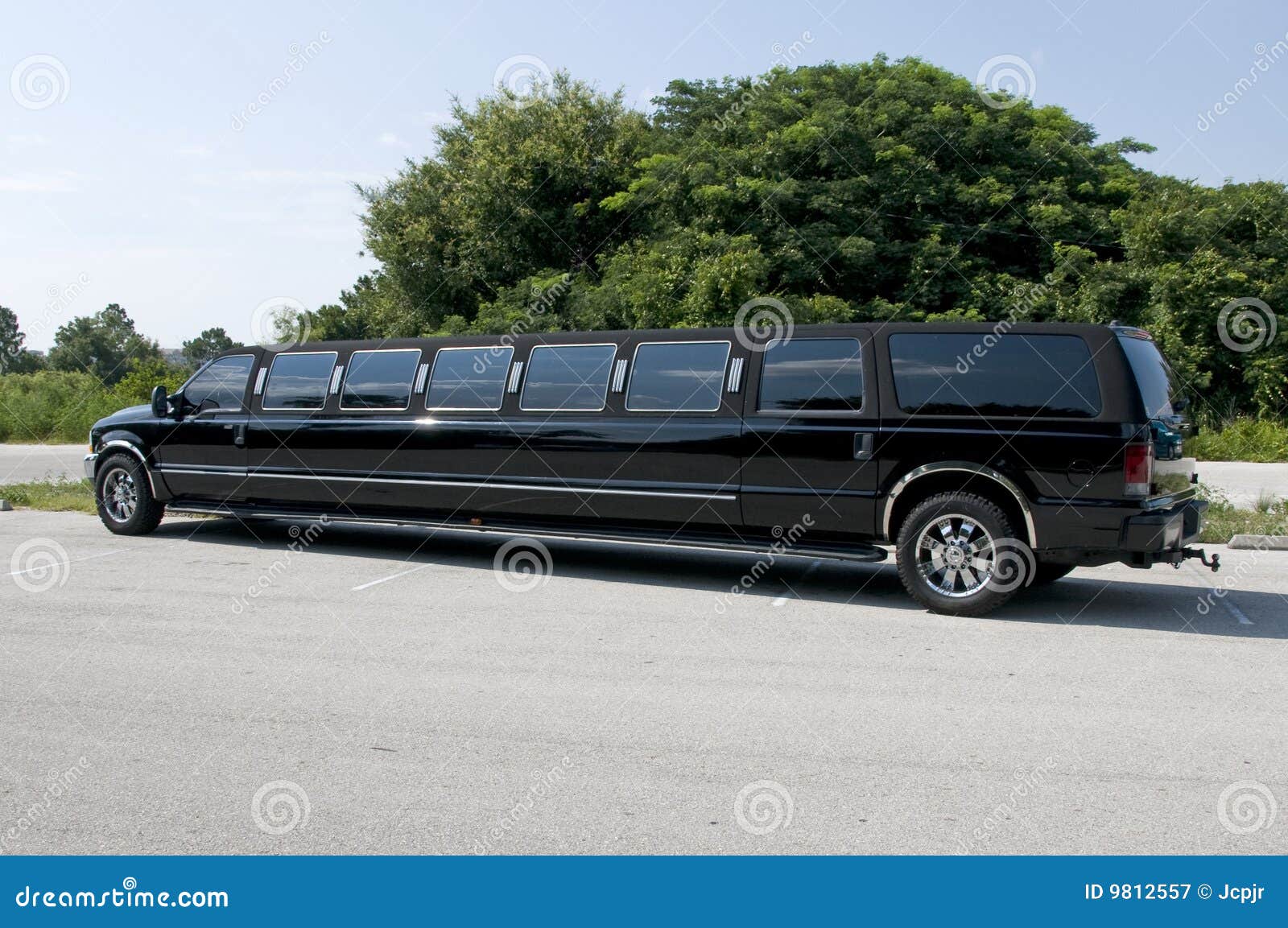 Stretchlimousine Innenausstattung Stretch limousine interior Stock-Foto