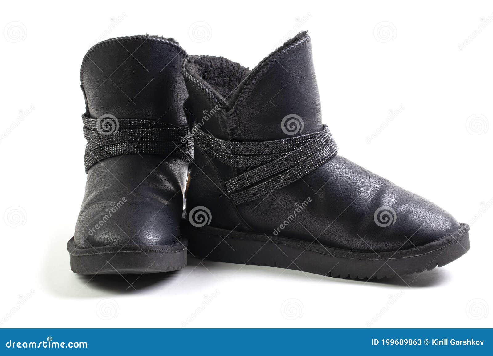 ugg black winter boots