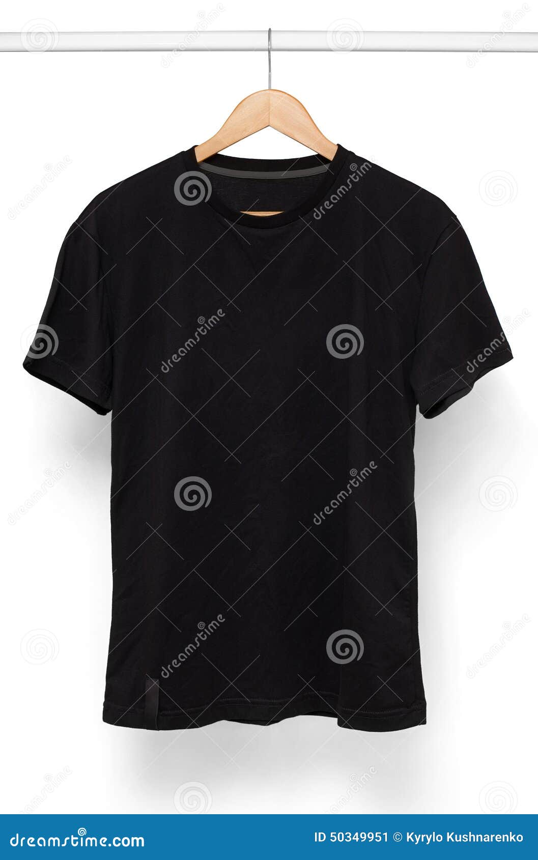 shirt vector hanger Black Isolated Hanger T Stock Shirt With Photo  Image