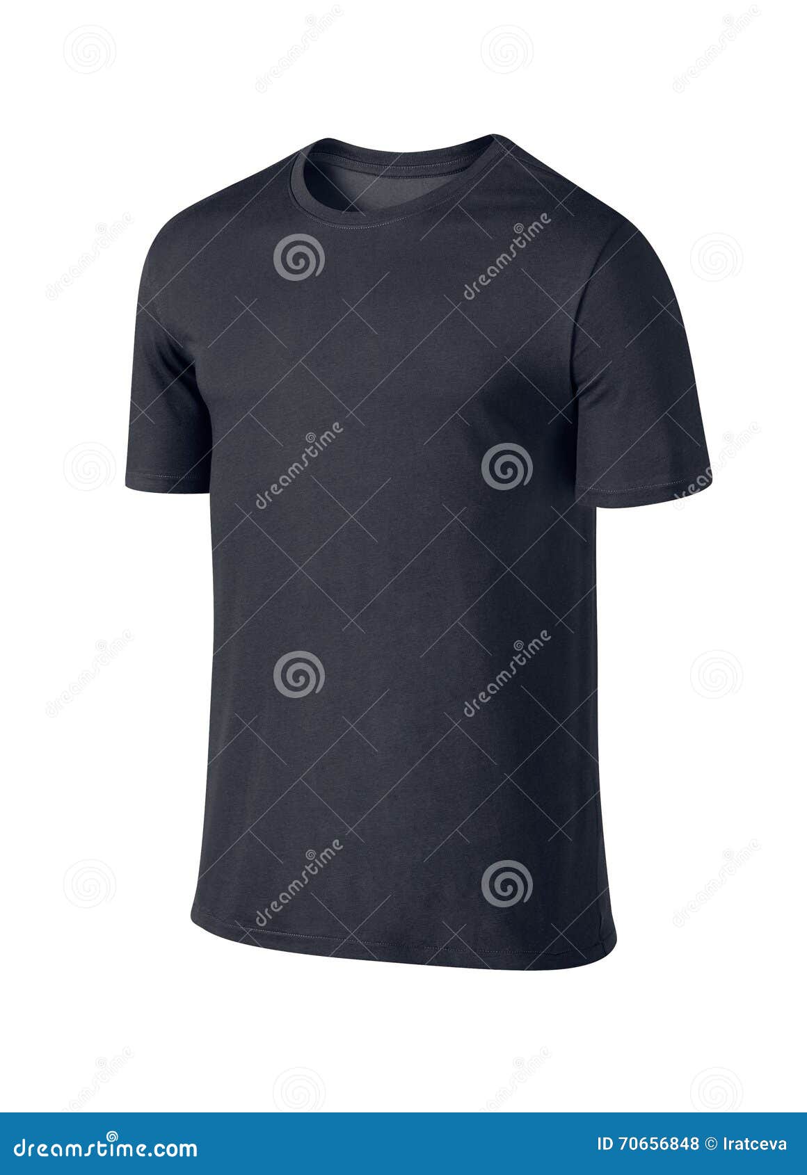 Black T-shirt stock photo. Image of cloth, blank, space - 70656848