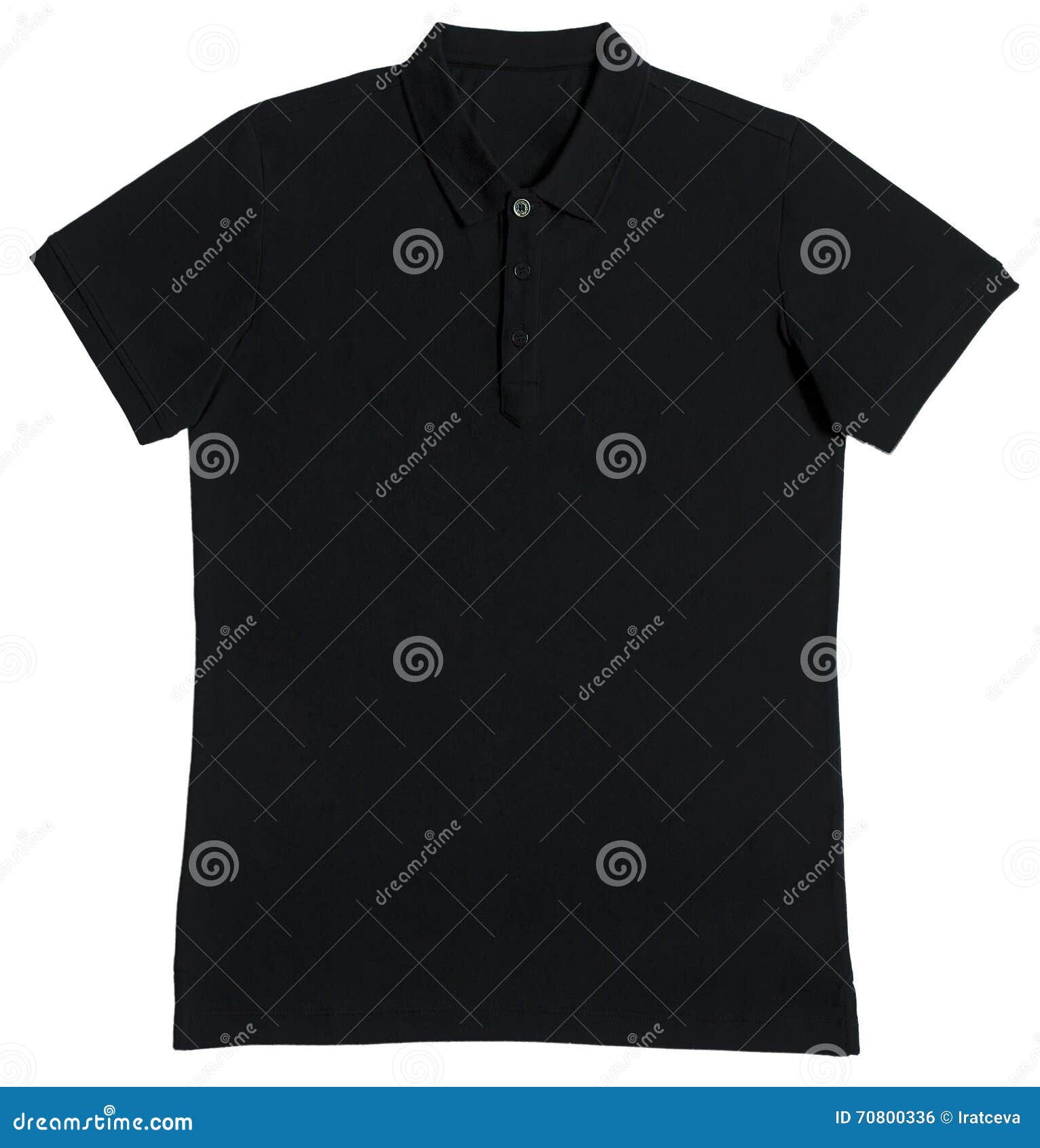 Black Tshirt polo stock photo. Image of male, isolated 70800336