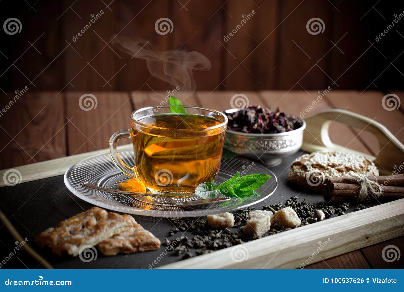 Black tea is a hot drink stock photo. Image of composition 100537626