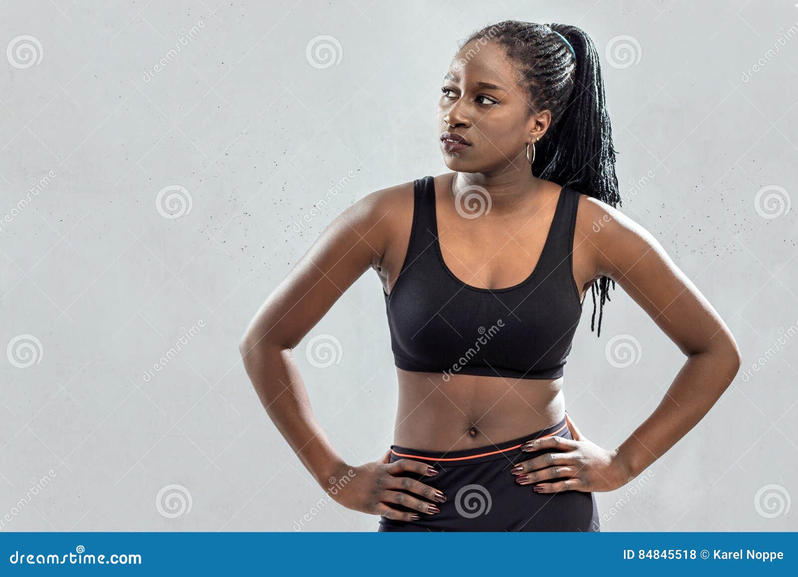 Close Up Portrait Of Two Teen Girls Holding Hands.African Teen