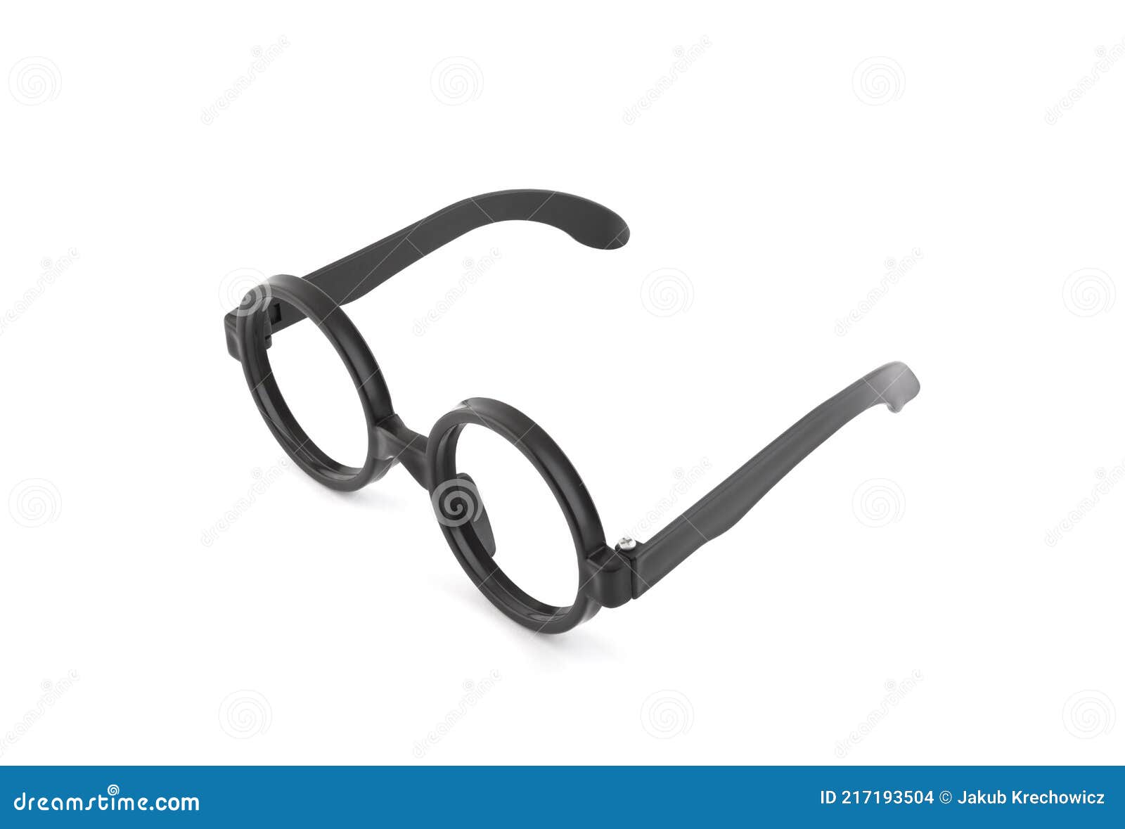 Black Thick Glasses on White Stock Photo Image of disguise, vintage