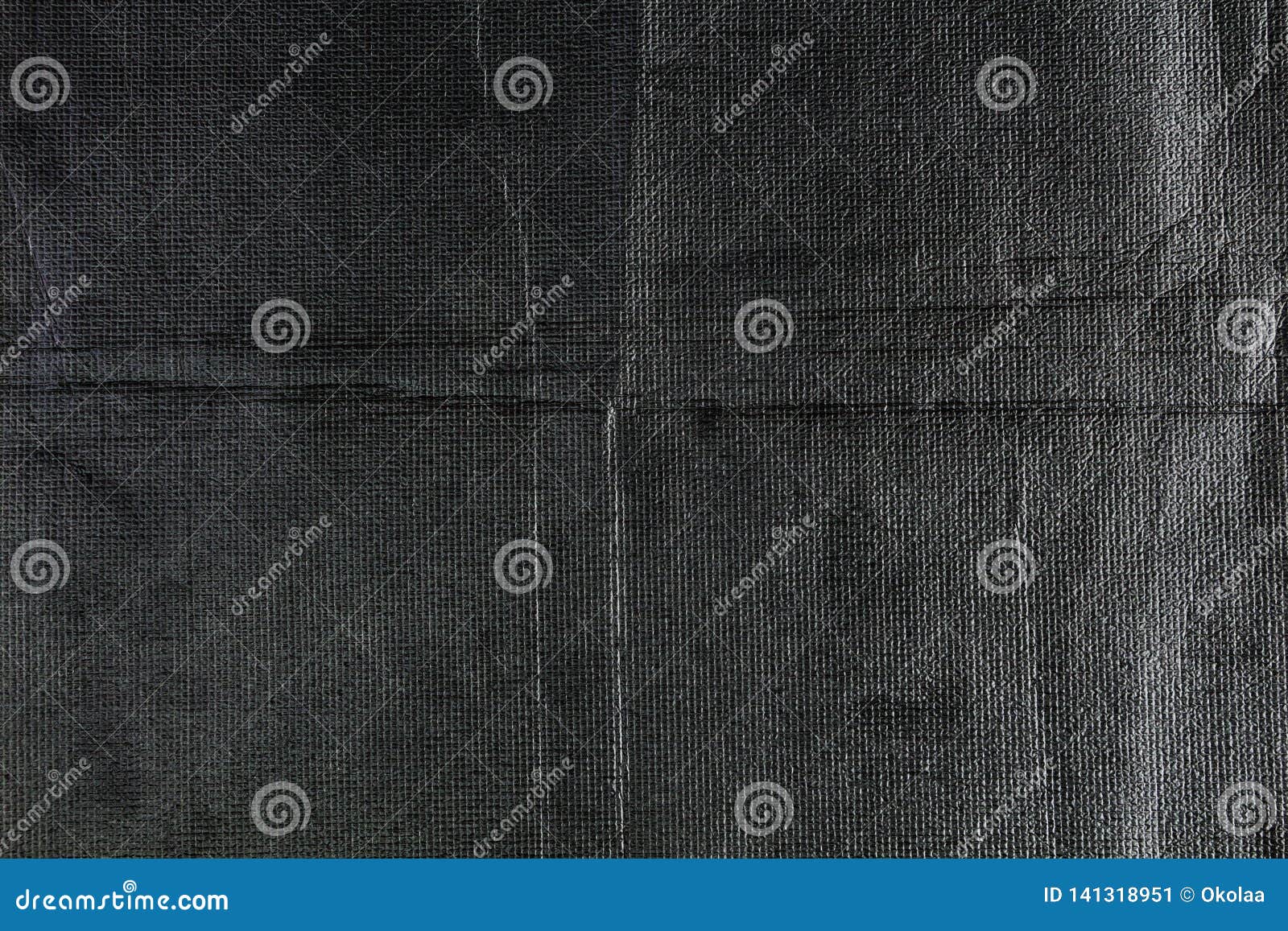 Black Thin Foam Film Closeup, Texture Background Stock Image - Image of ...