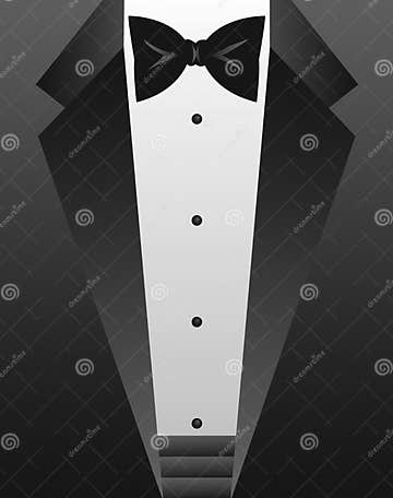 Black Tie Tuxedo/eps stock vector. Illustration of menswear - 1277836