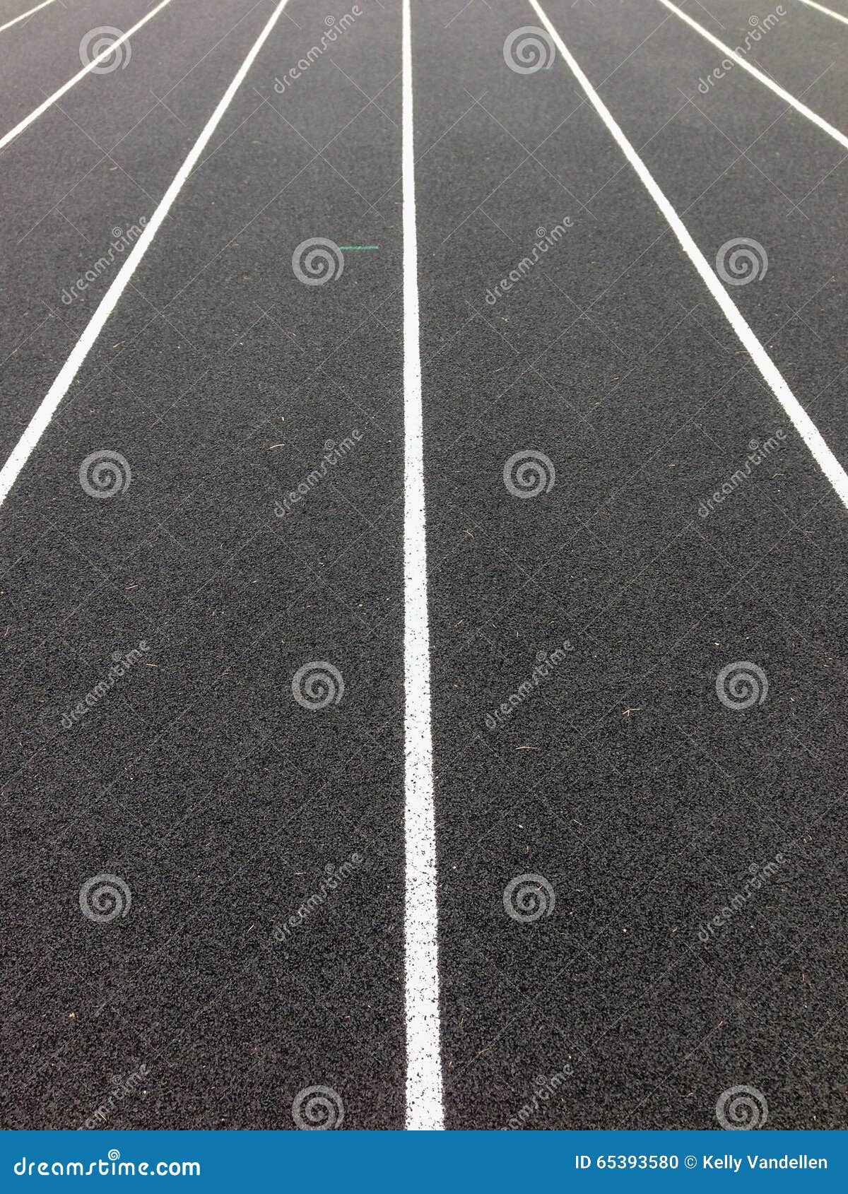 Black track centered on stripe background image