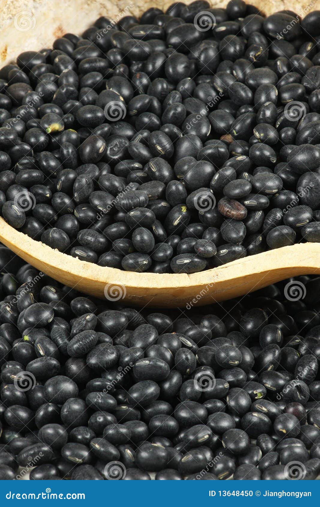 Black turtle beans stock photo. Image of gourmet, bean 13648450