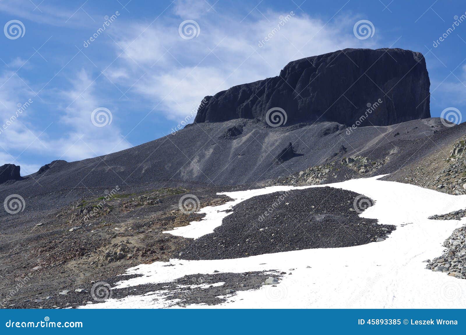 the black tusk volcanic mountain