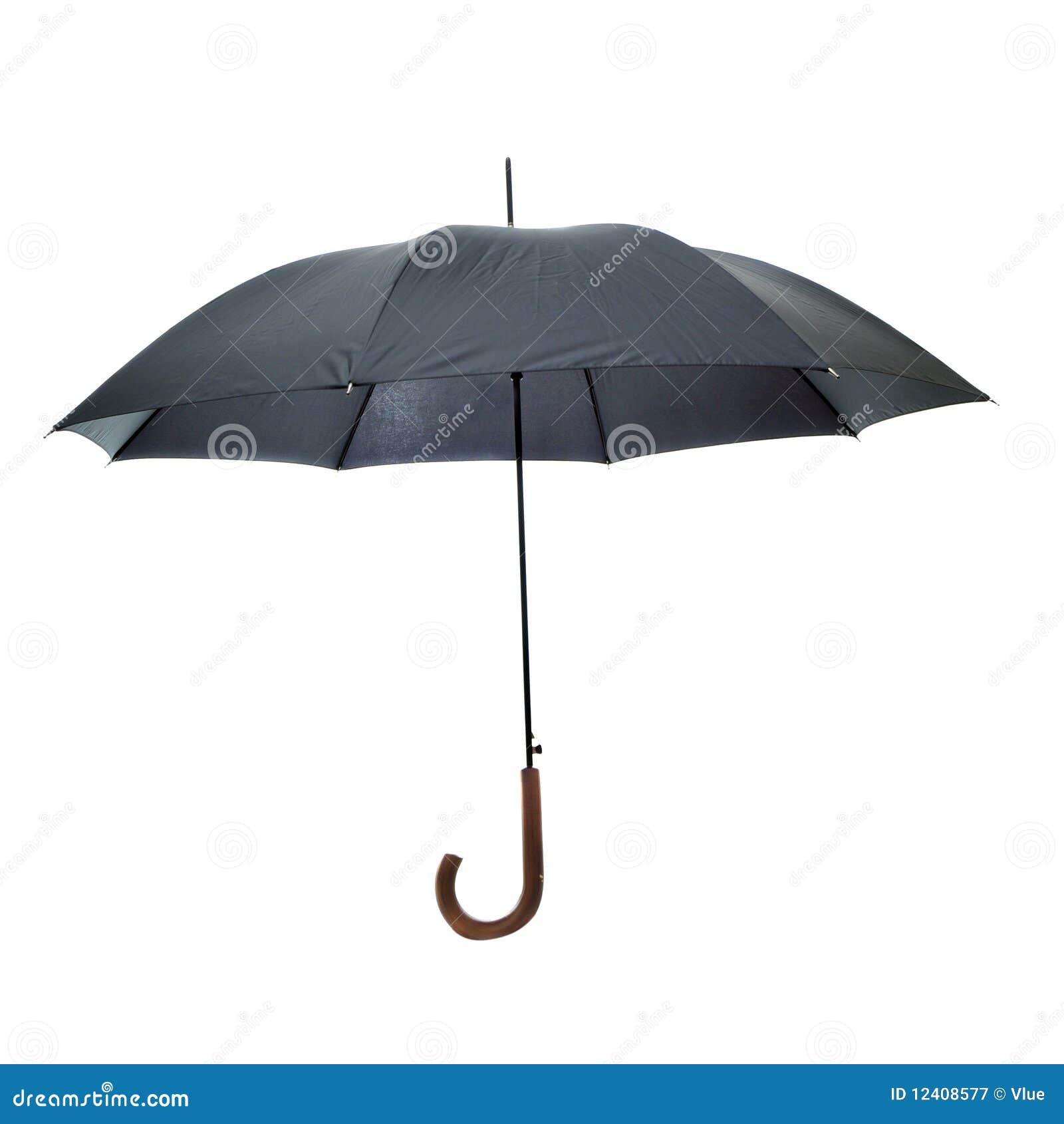 Black umbrella stock image. Image of protective, nylon 12408577