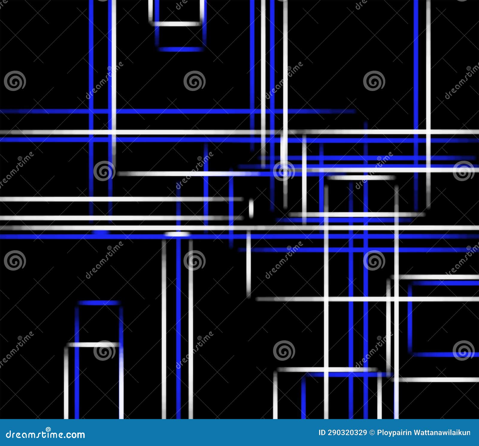 Black Vector Background Blue Digital Stripe, White Stripe, Black