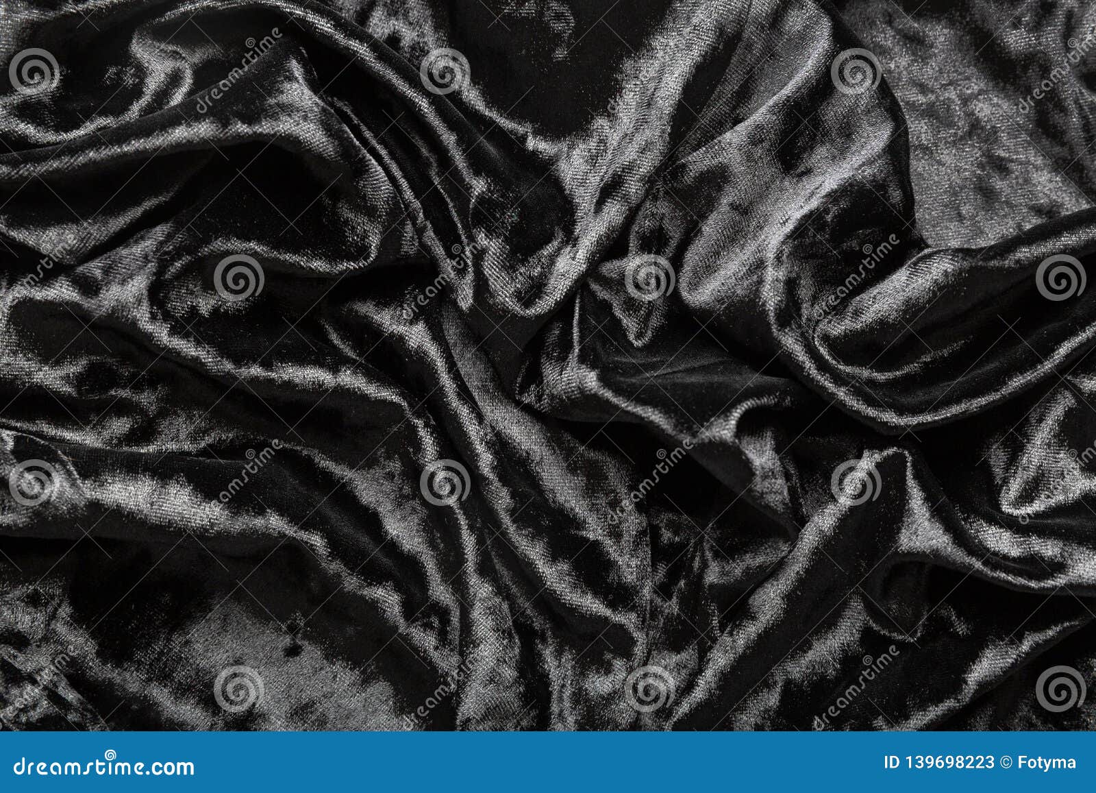 Black velvet fabric stock image. Image of textured, beautiful - 139698223