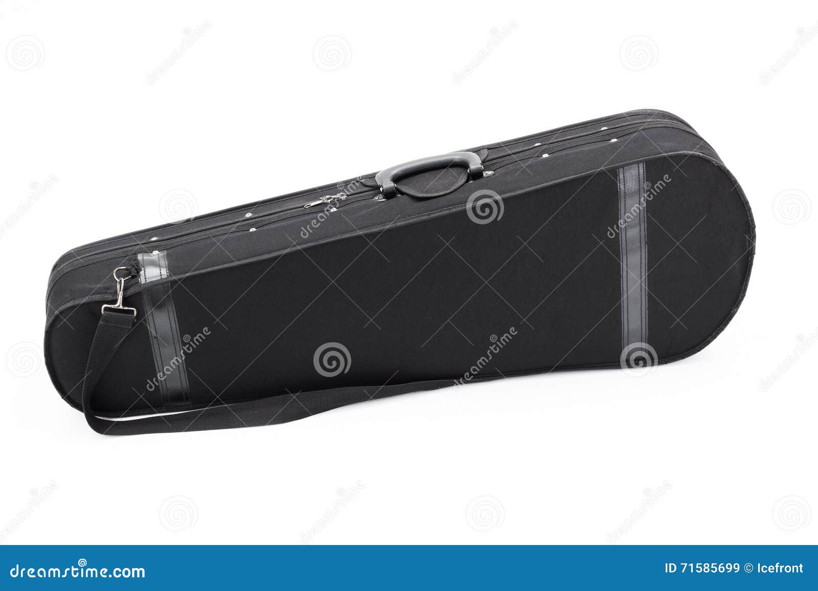 Black violin case stock image. Image of closed, black 71585699