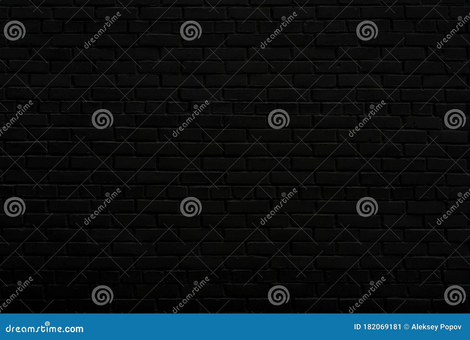The Black Wall of the House. Old Brick Wall Stock Image Image of