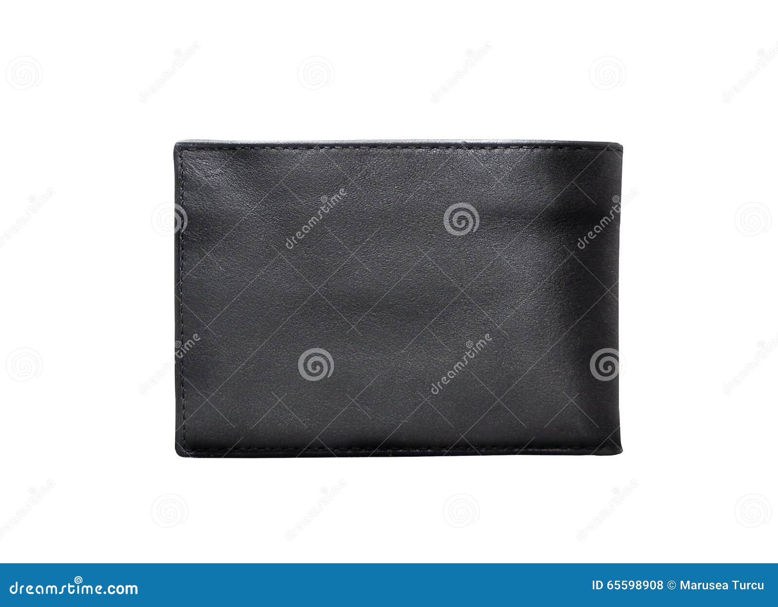Black Wallet. on a White Background Stock Photo - Image of white ...