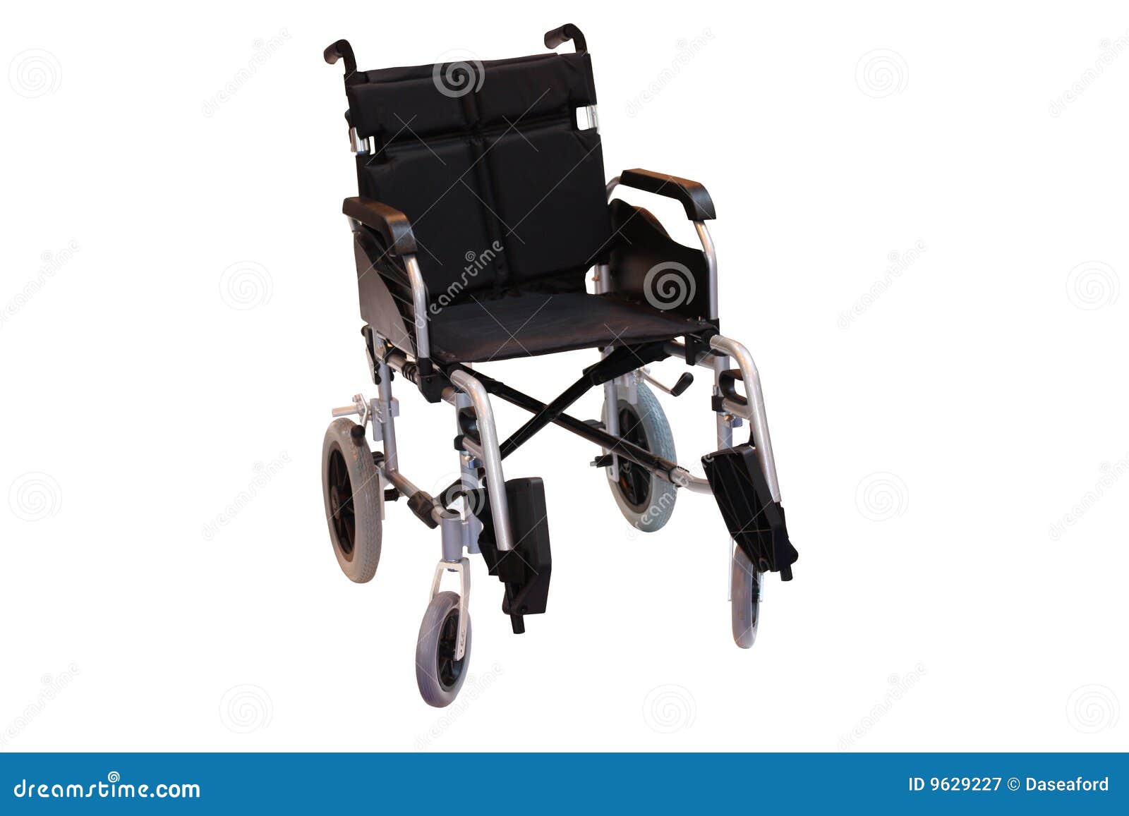 Black Wheelchair. stock image. Image of assist, medical - 9629227