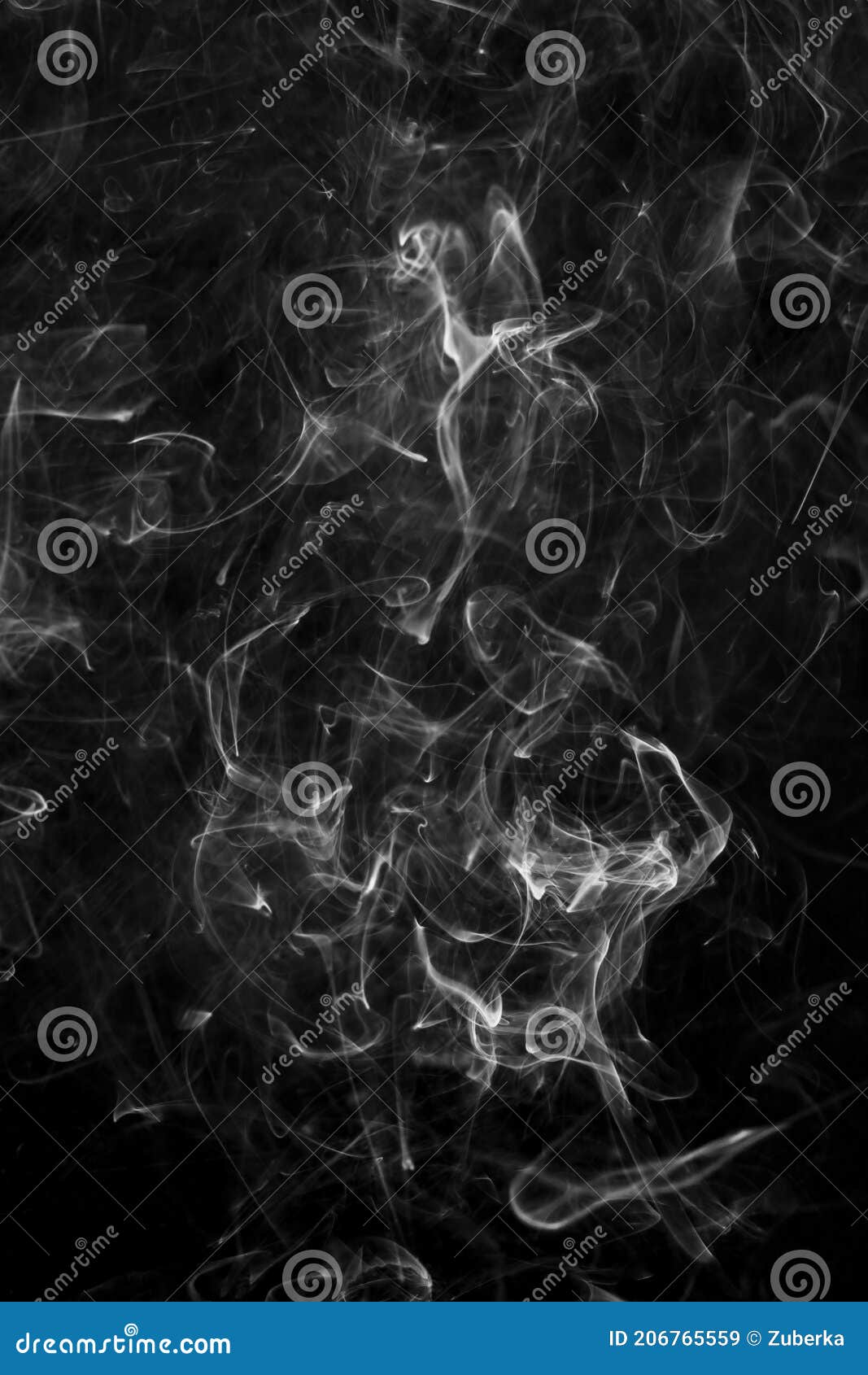 Black and White Smoke stock image. Image of abstract 206765559