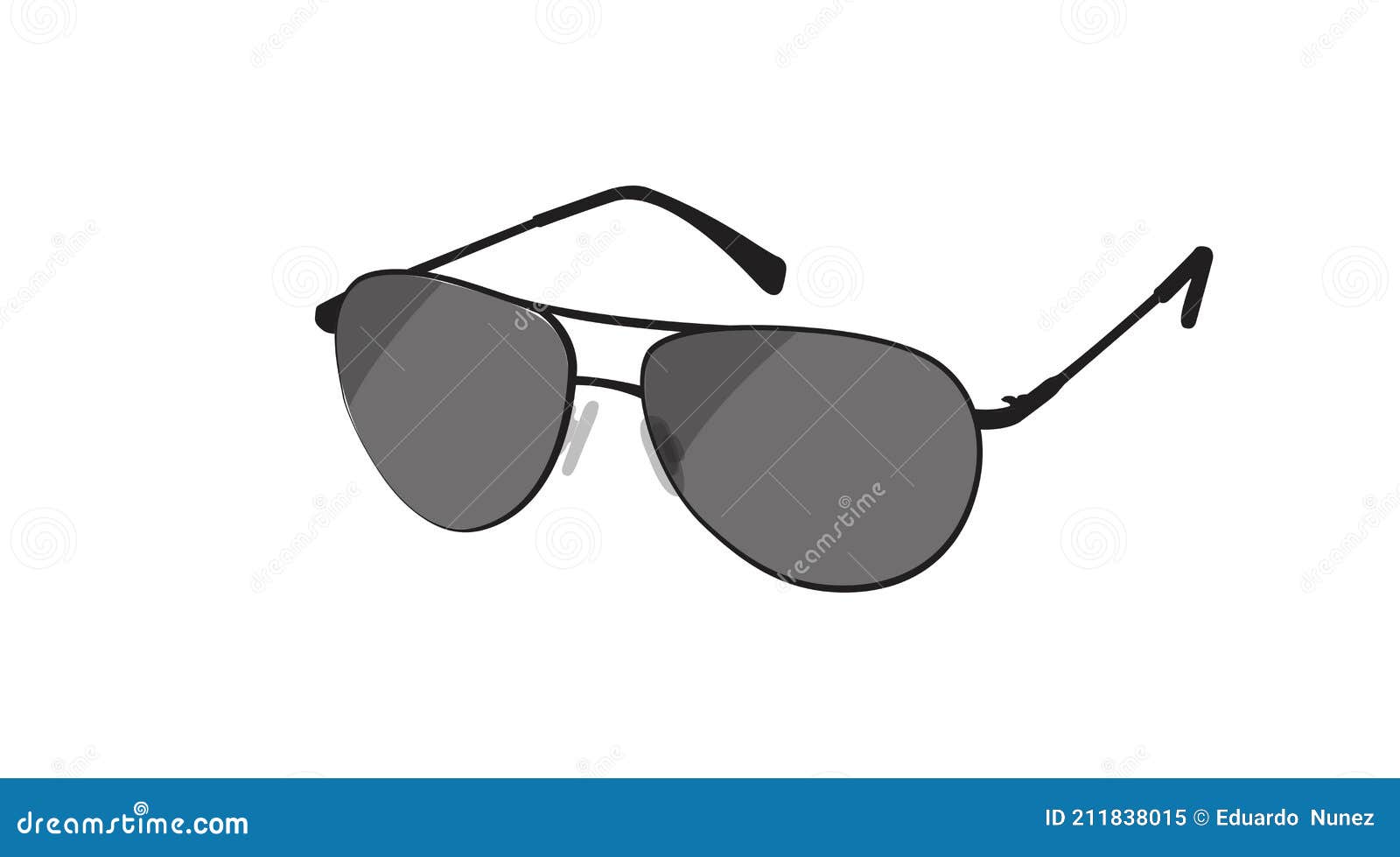 Cartoon Aviator Sunglasses