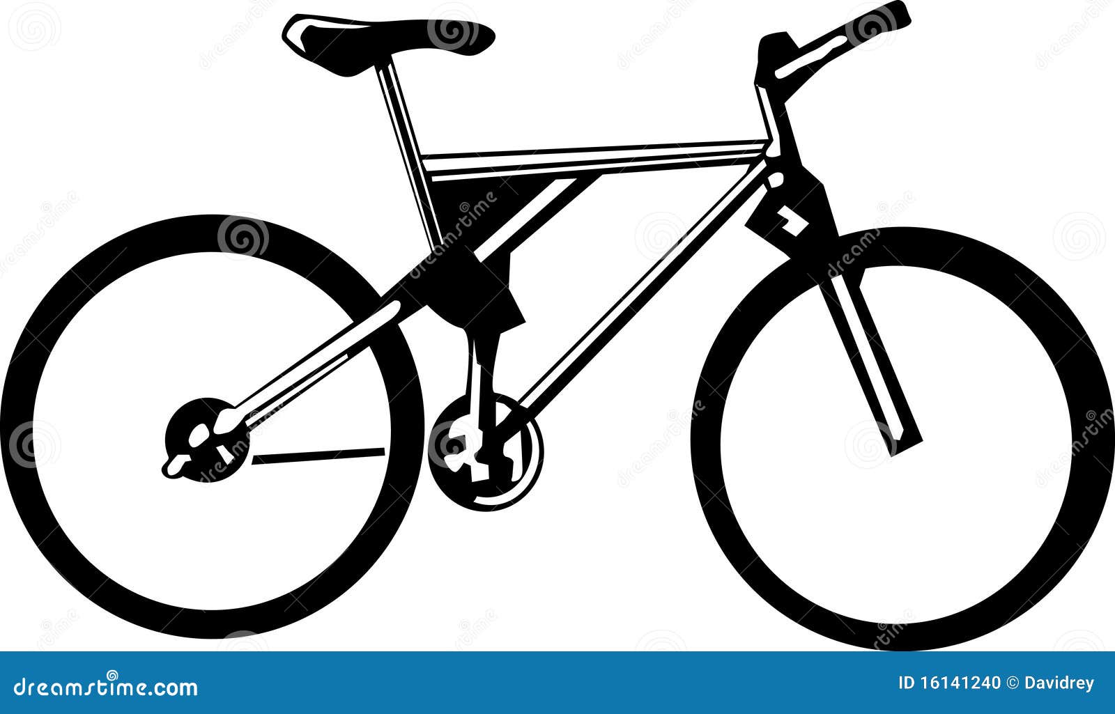 Black And White Bicycle Stock Photo - Image: 16141240