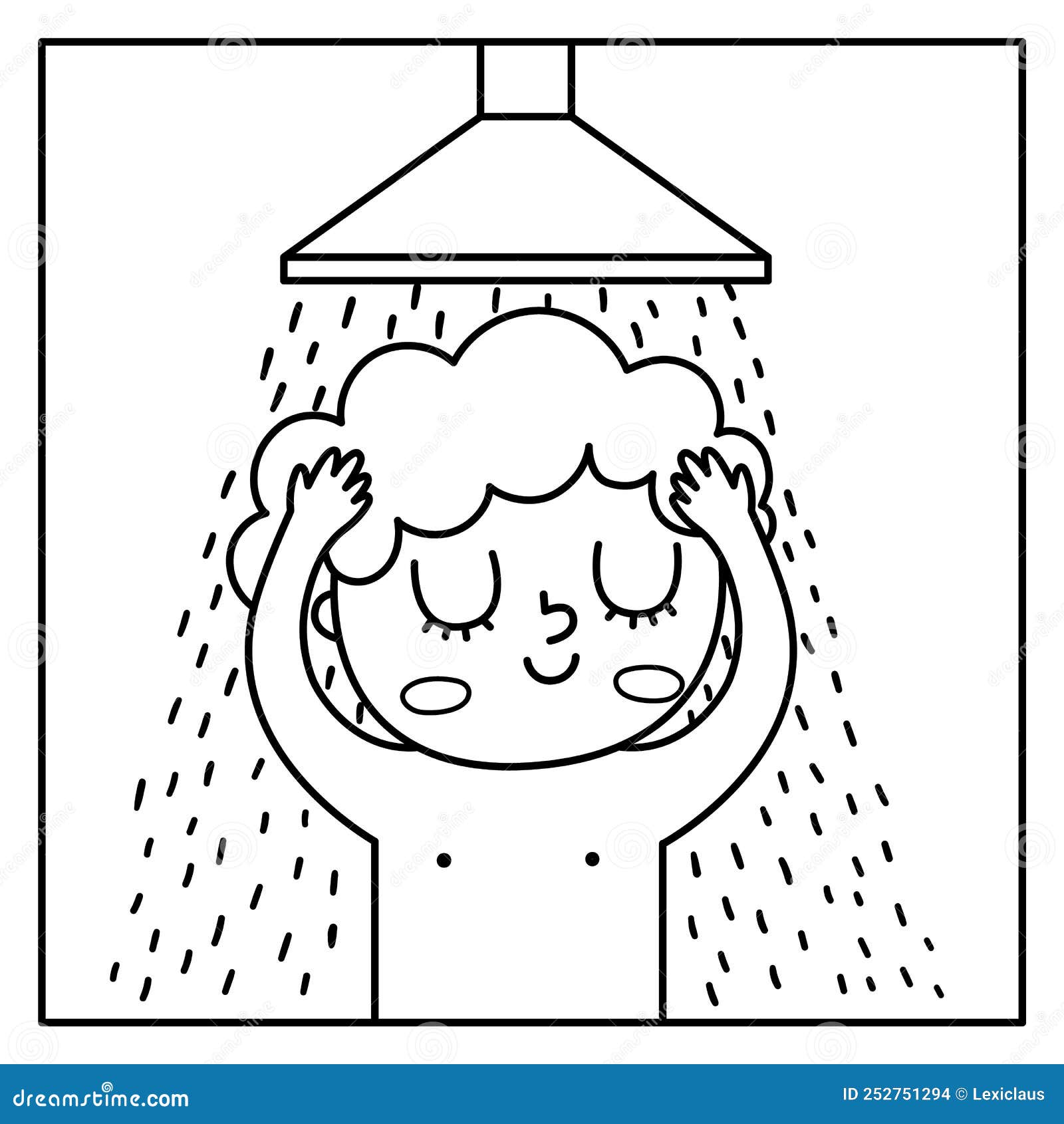 take a bath clipart