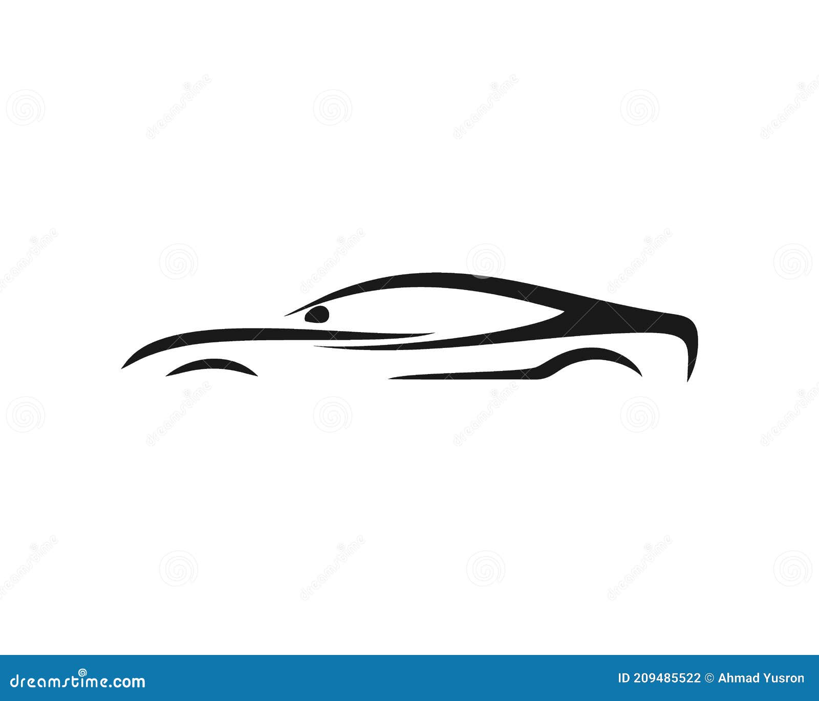 Black White Cars Vector Logo Design Illustration Stock Illustration Illustration of silver