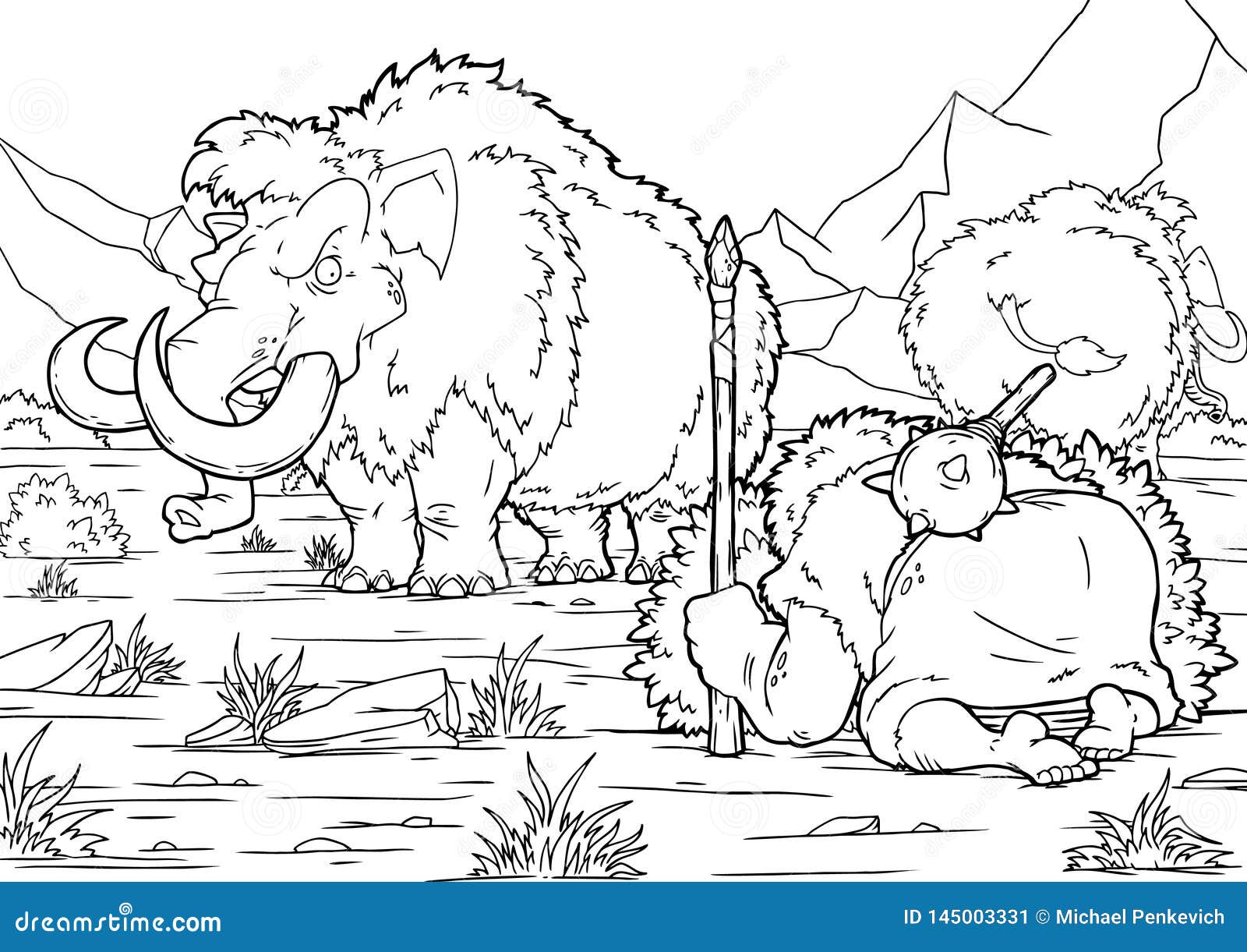 ice age characters coloring pages