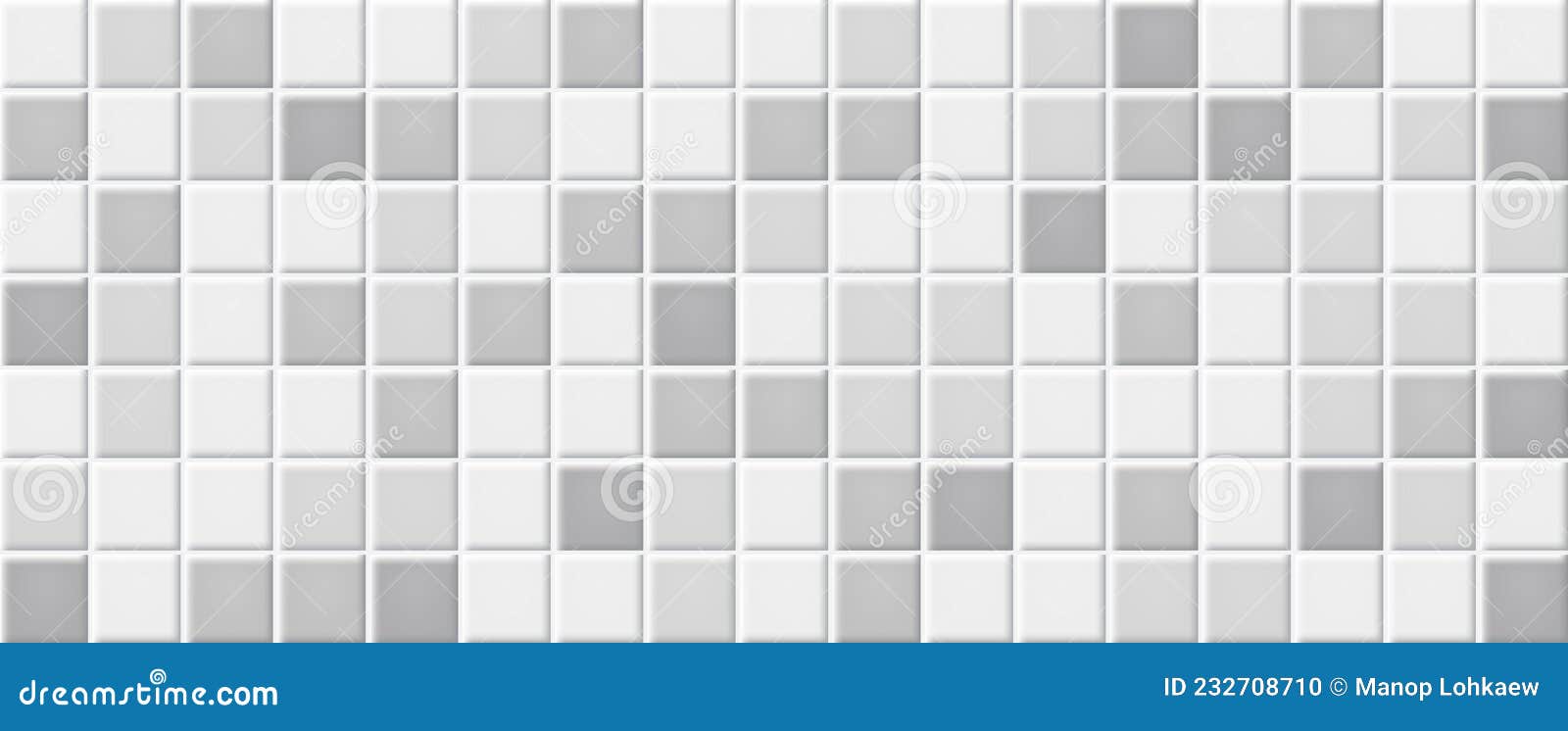 Black and White Ceramic Tiles Texture Abstract Background Vector