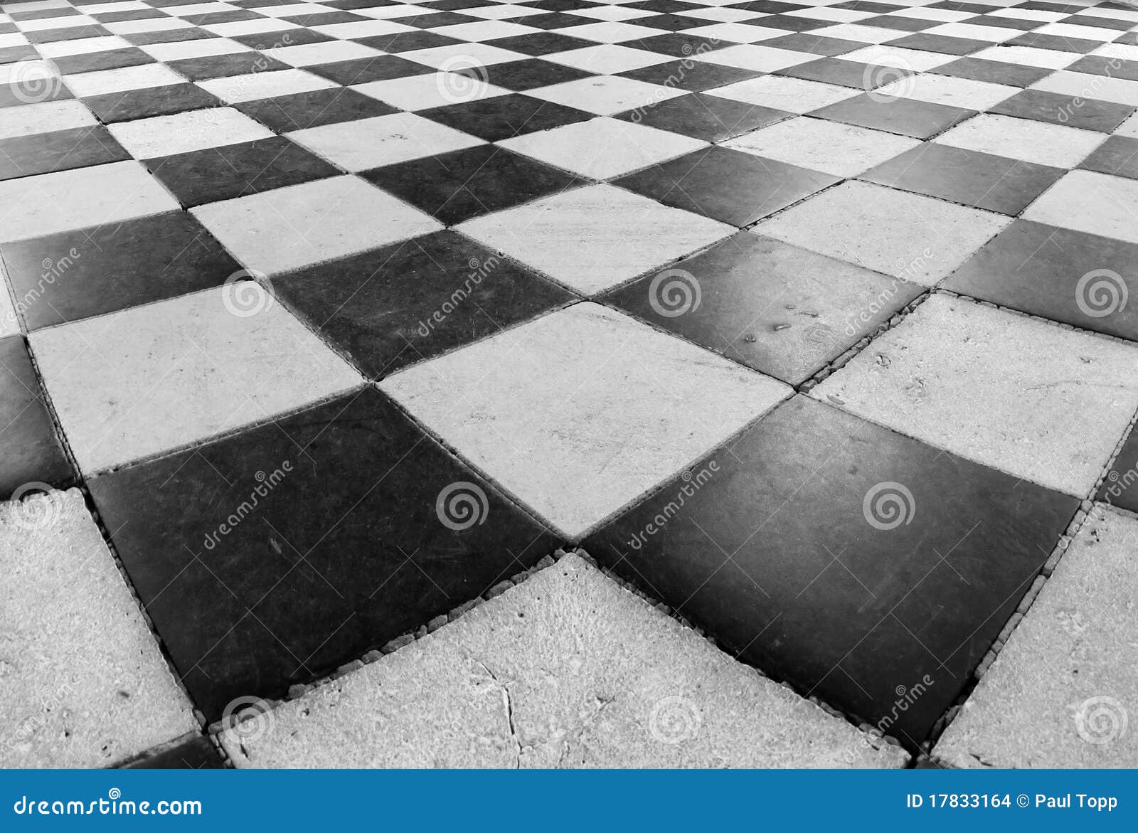 Black And White Checker Floor Tile Pattern Stock Images - Image ... - Black and White Checker Floor Tile Pattern