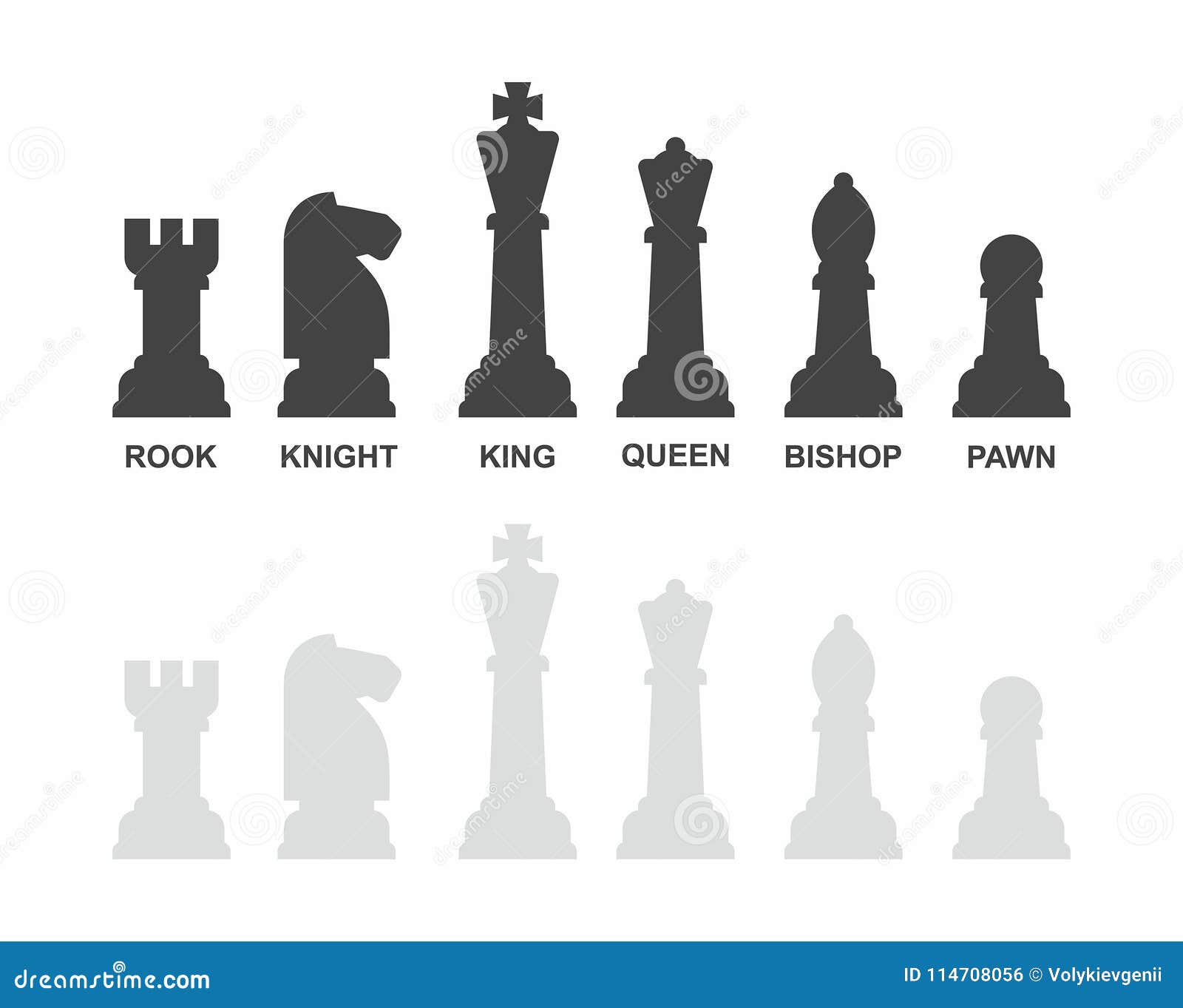 Chess Piece Names Stock Illustrations – 18 Chess Piece Names Stock  Illustrations, Vectors & Clipart - Dreamstime