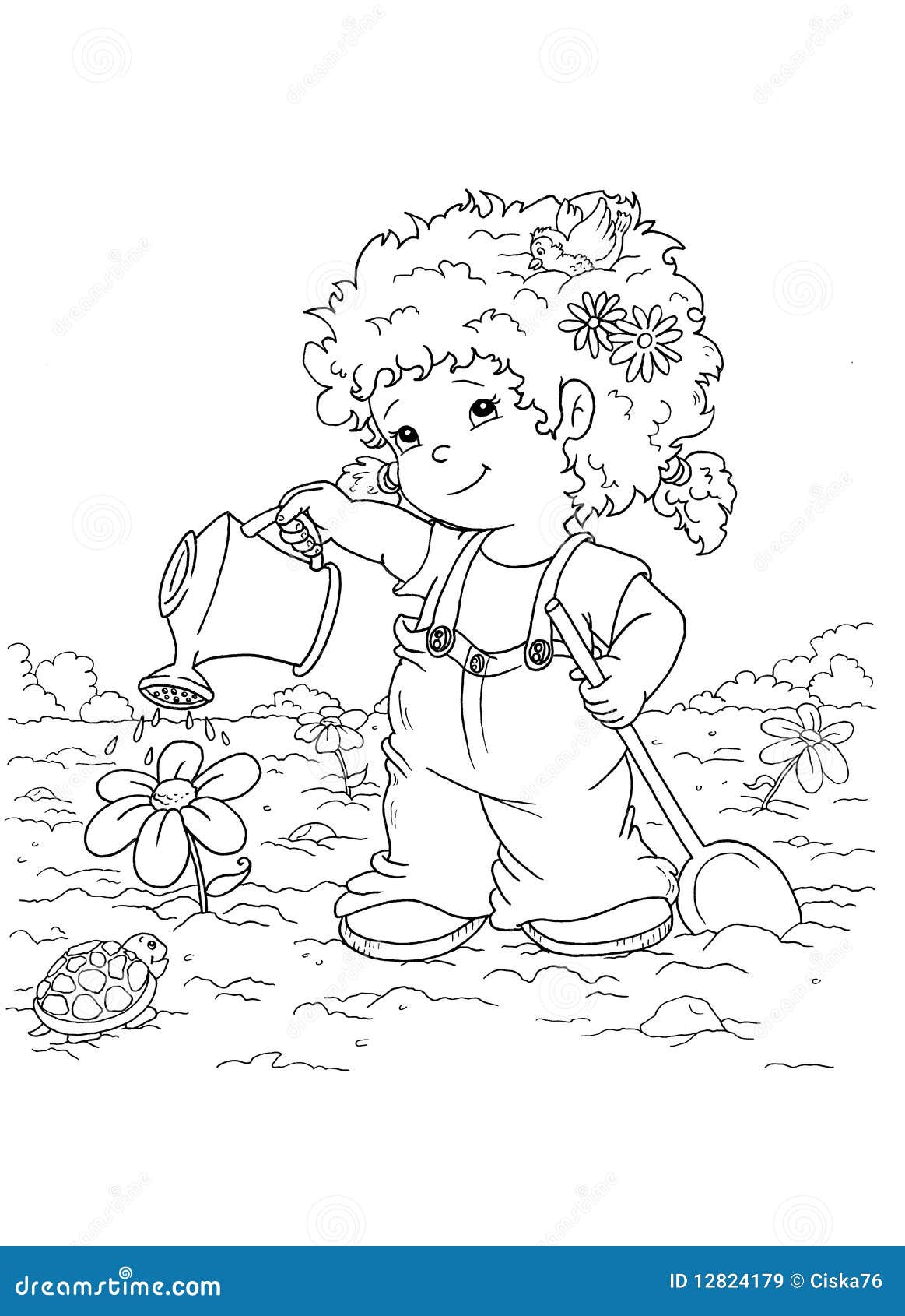 garden clipart black and white - photo #37