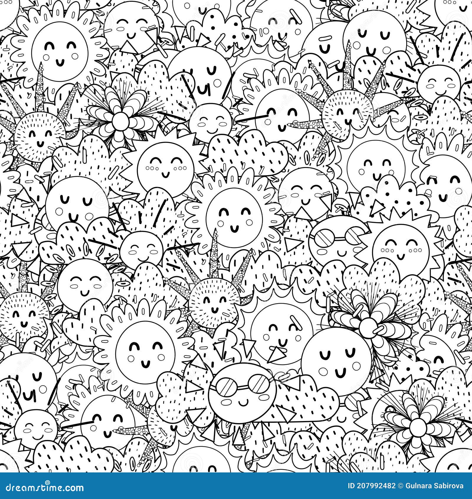 Sunny Day Coloring Page Stock Illustrations 252 Sunny Day Coloring Page Stock Illustrations Vectors Clipart Dreamstime