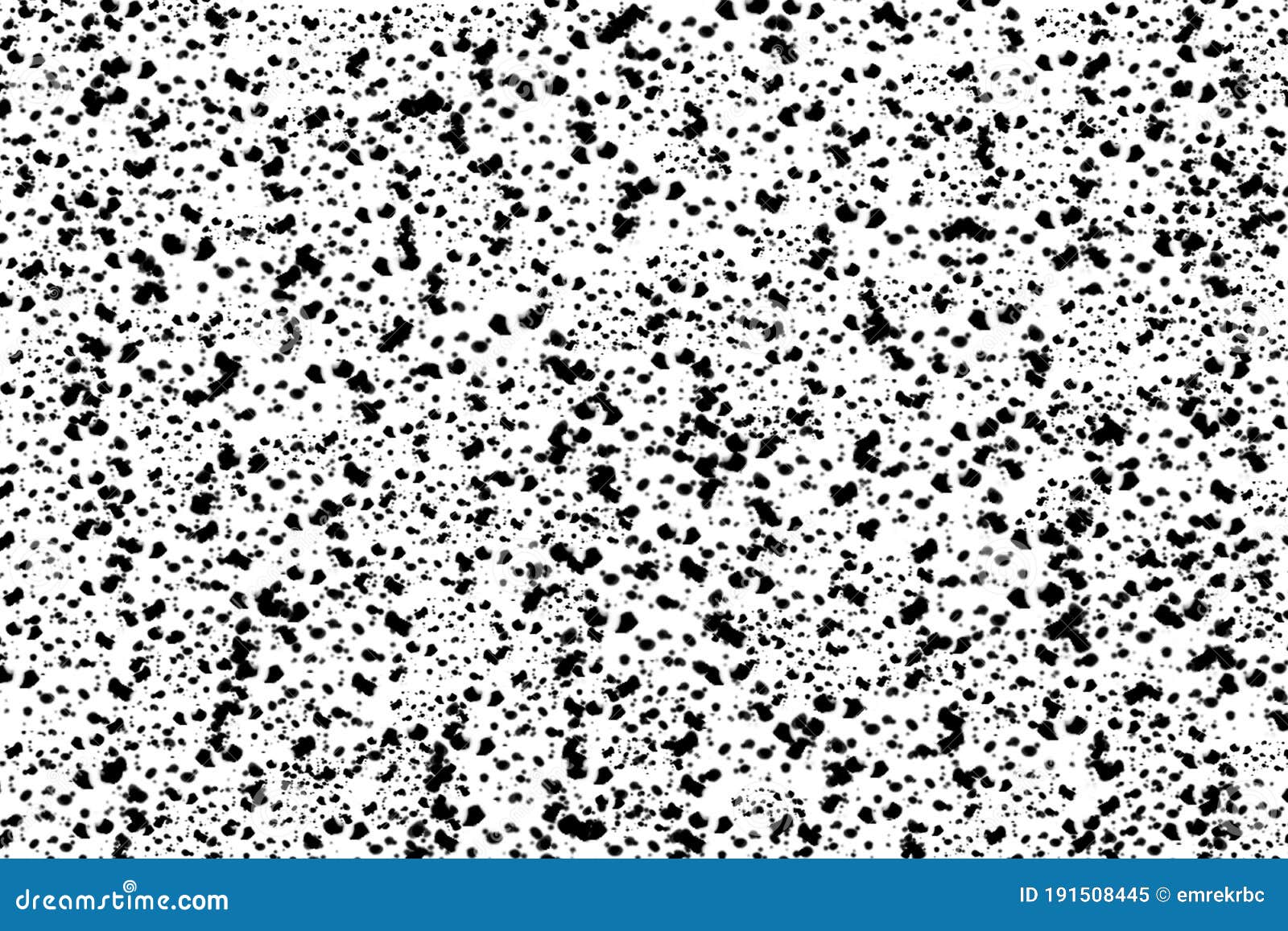 Black White Dalmatian Pattern Grunge Background Texture Stock Image