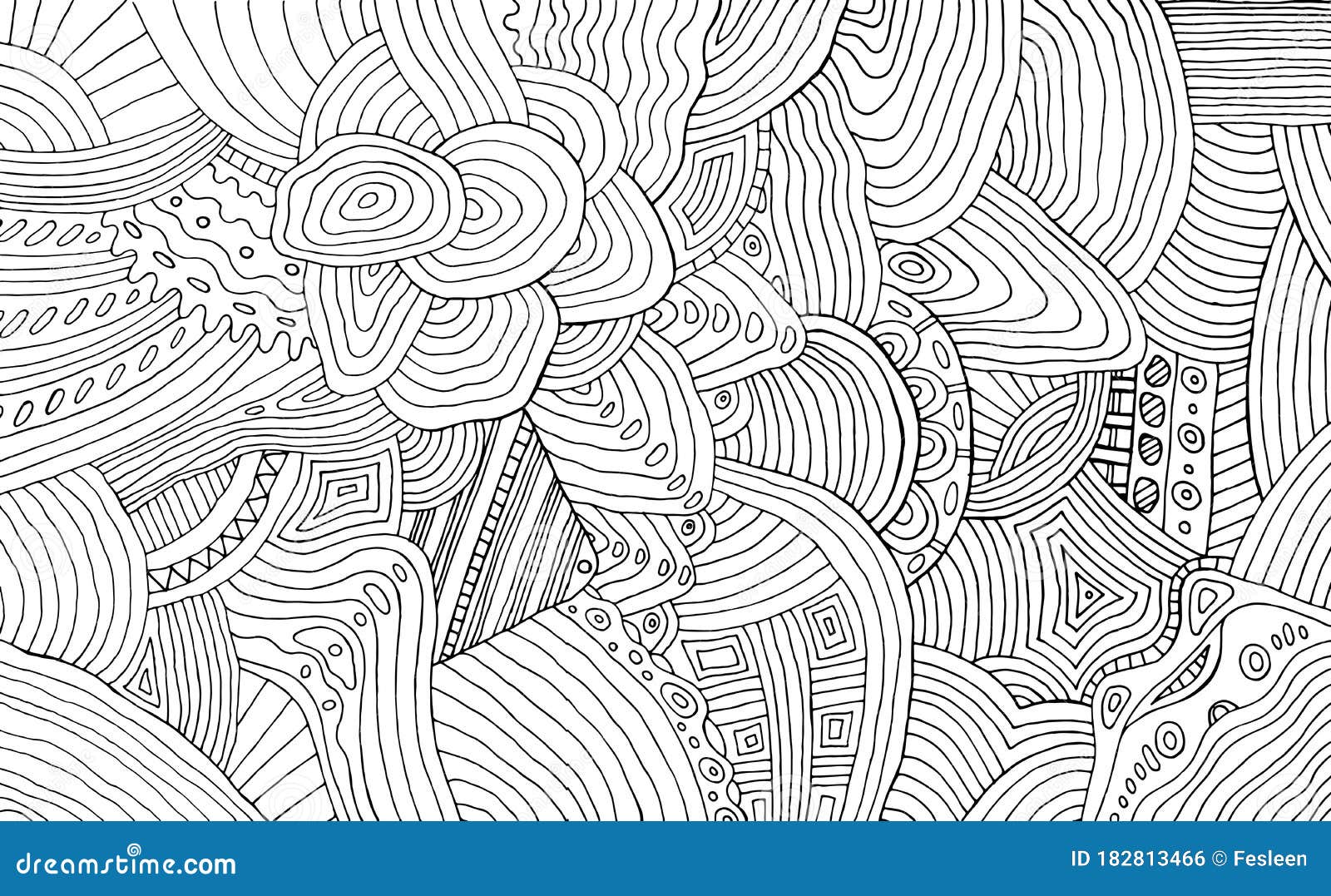 Simple Stripes Coloring Pages for Kids