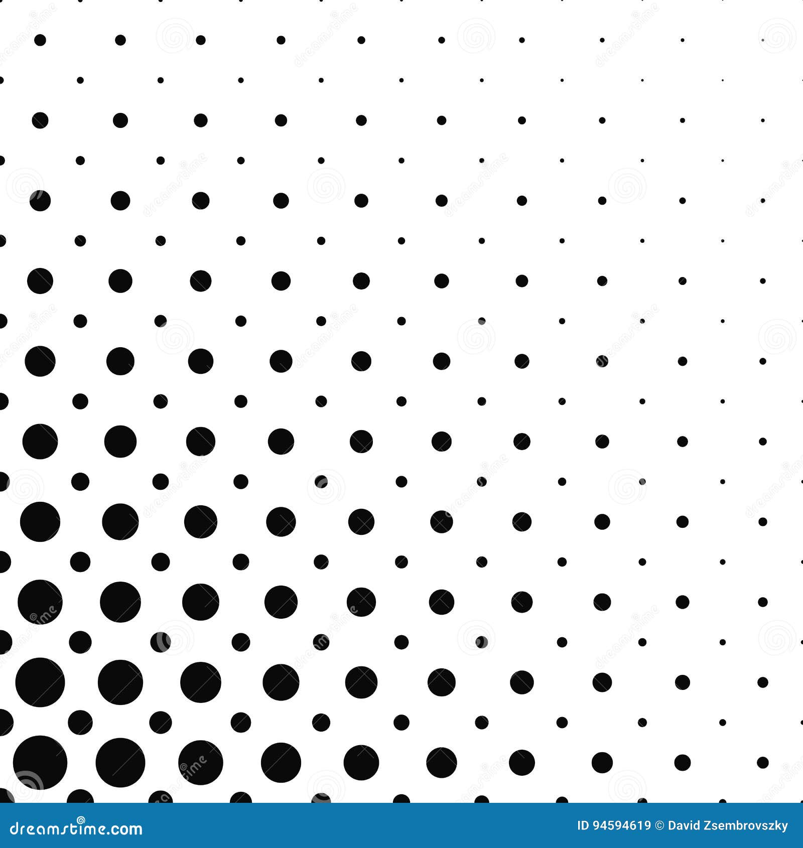 Black and White Dot Pattern Design Stock Vector - Illustration of ...