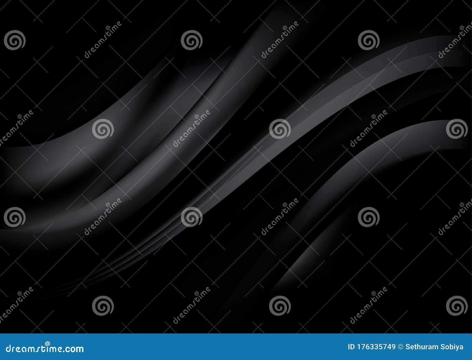 Black Black and White Elegant Background Vector Illustration Design