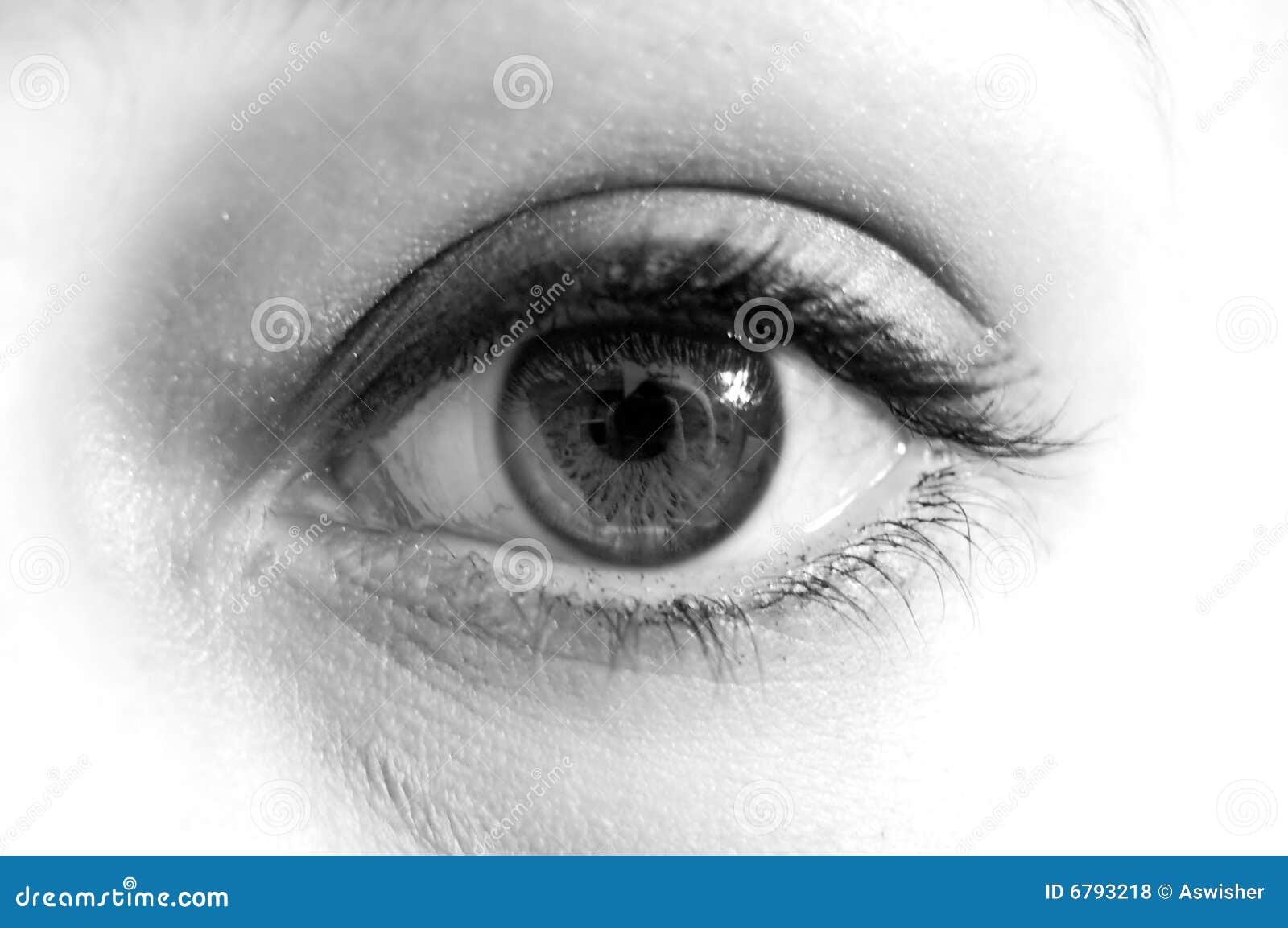 Black And White Eye Royalty Free Stock Photos - Image: 6793218