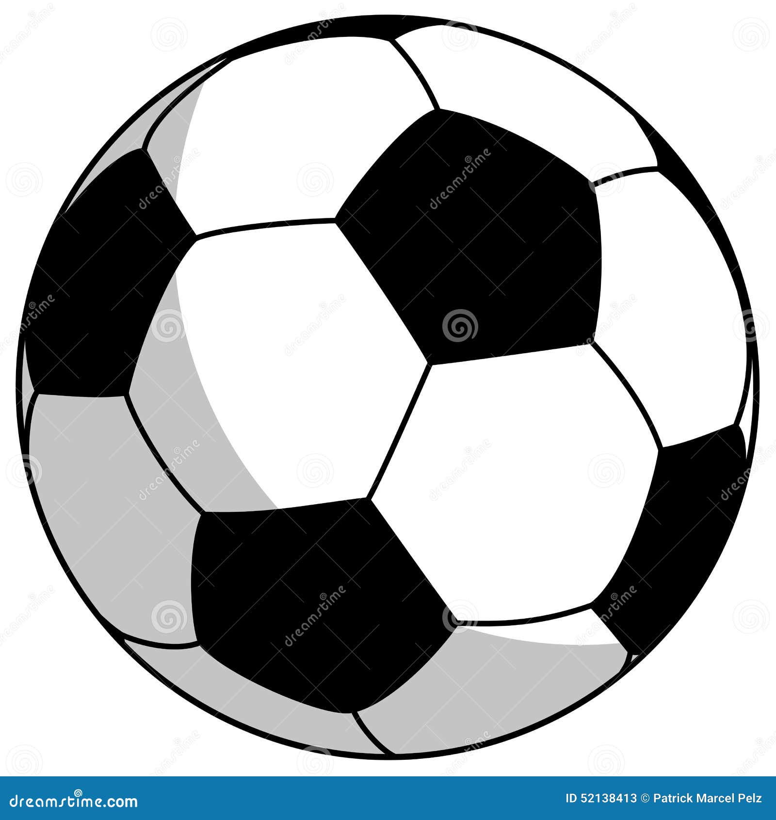 White And Red Football World Cup Card. Cartoon Vector CartoonDealer