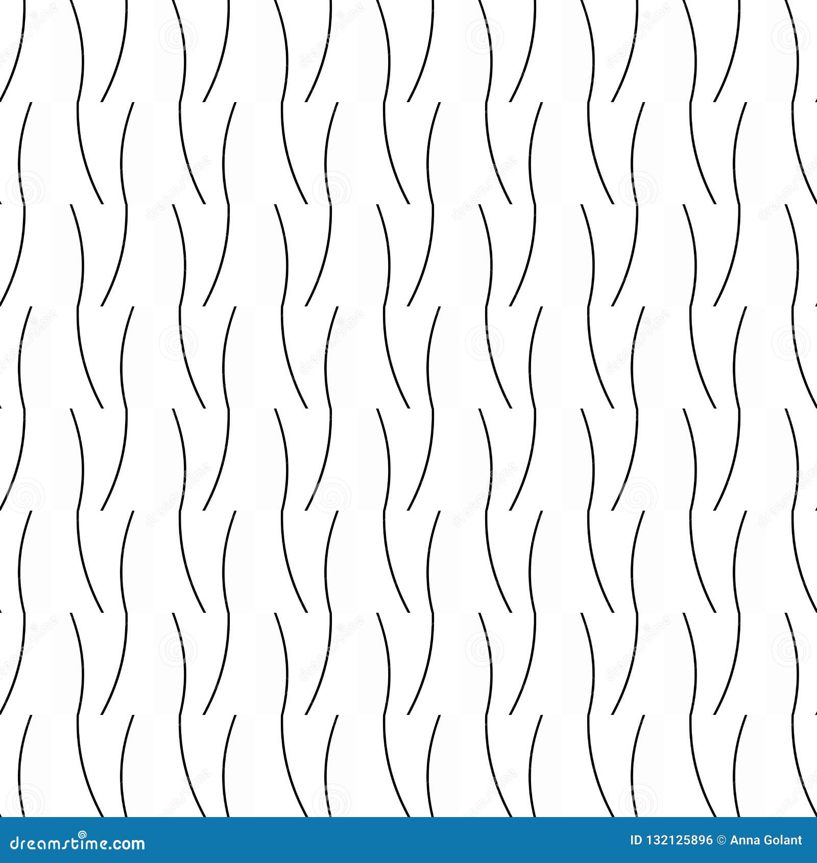 Black and White Geometric Background with Thin Lines. Seamless ...