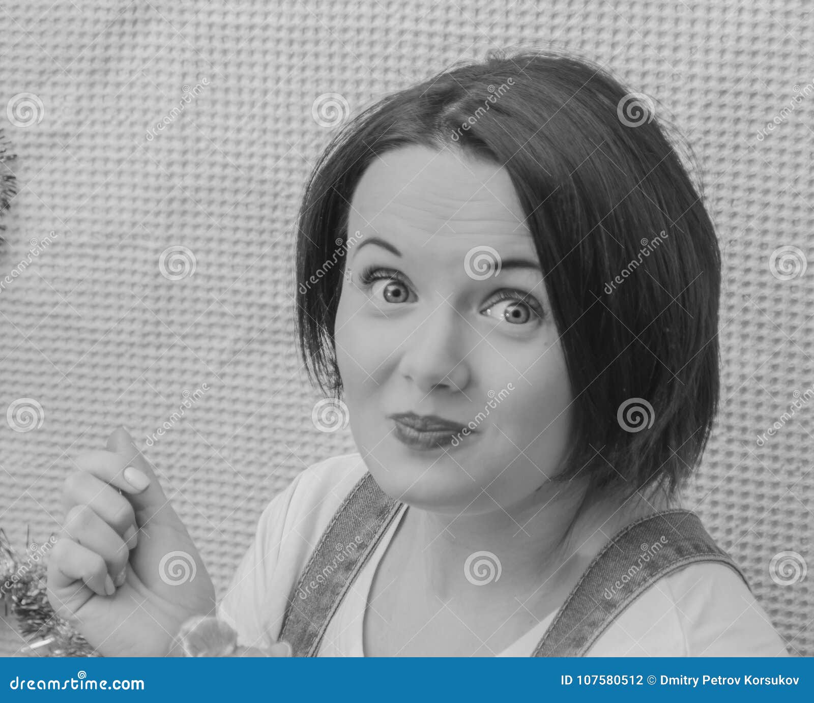 Black and White, Girl, Portrait Stock Photo Image of health, healthy