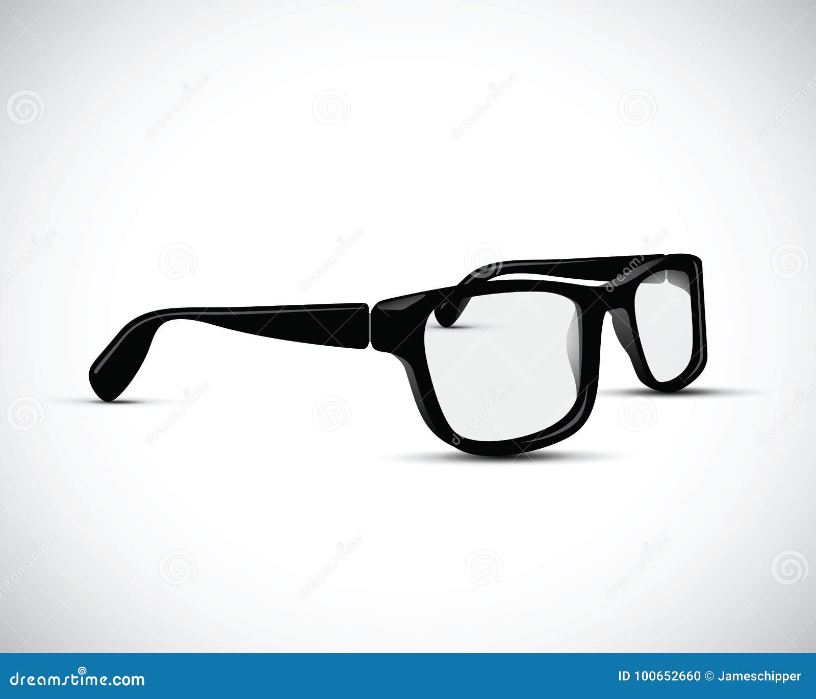 Black and white glasses stock vector. Illustration of background