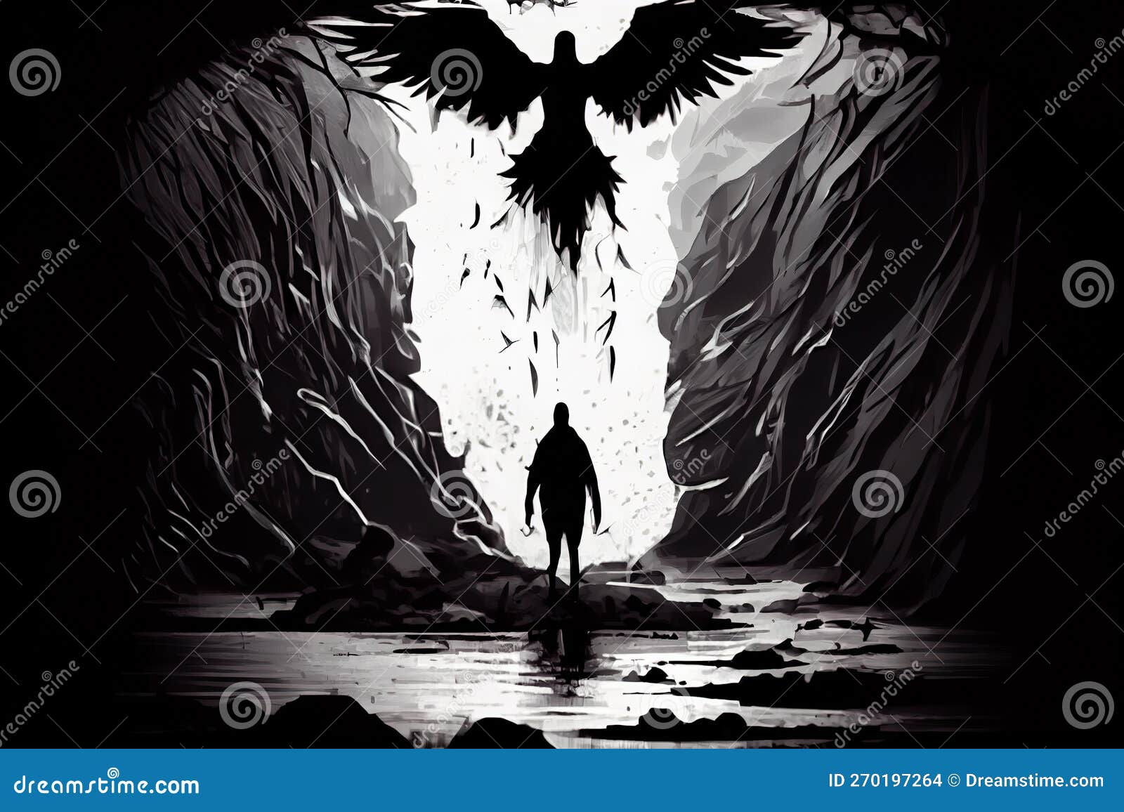 Fallen Male Angel Stock Illustrations – 48 Fallen Male Angel Stock  Illustrations, Vectors & Clipart - Dreamstime