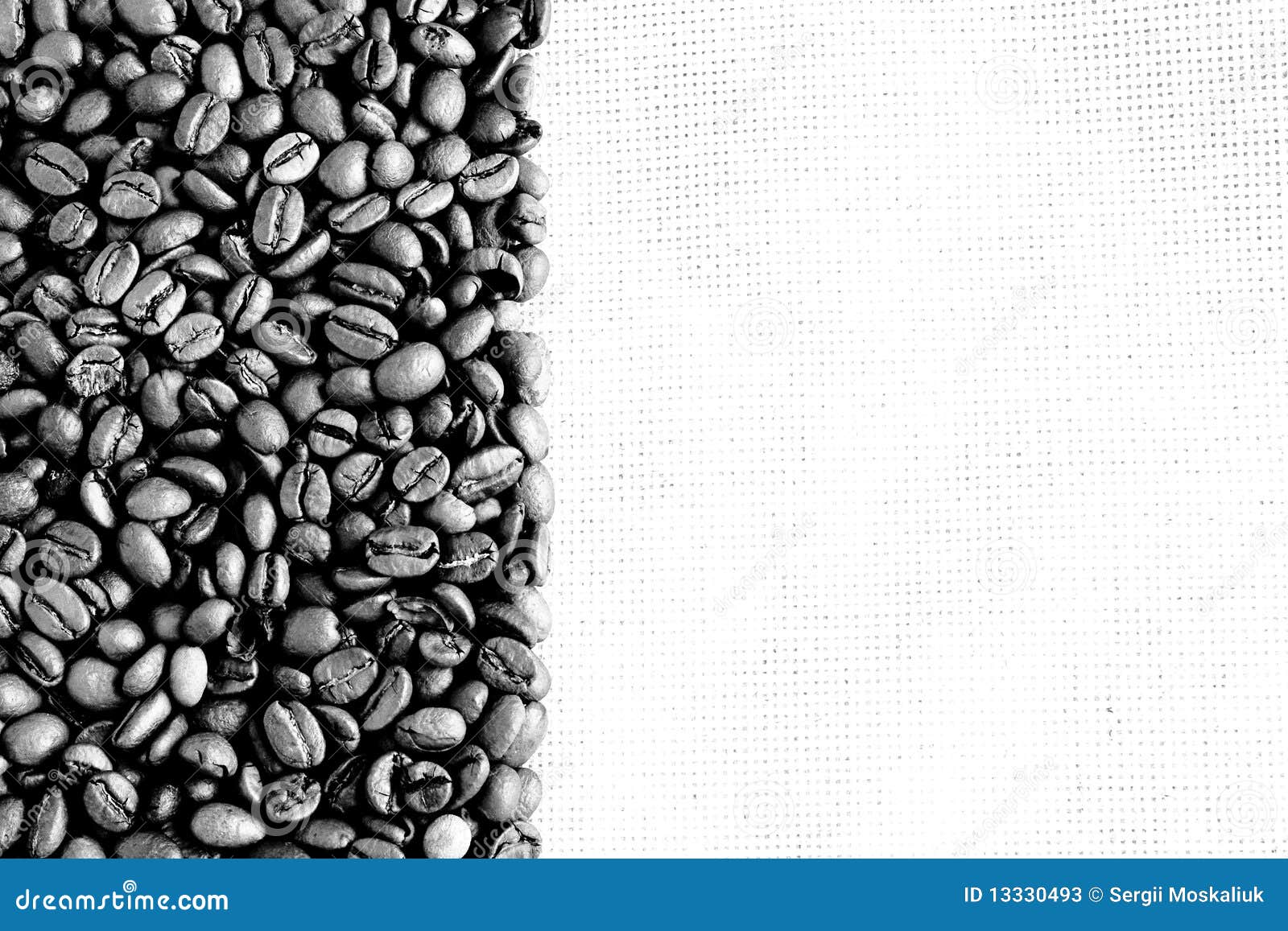 Black and White Image of Coffee Stock Image Image of brown, roasted