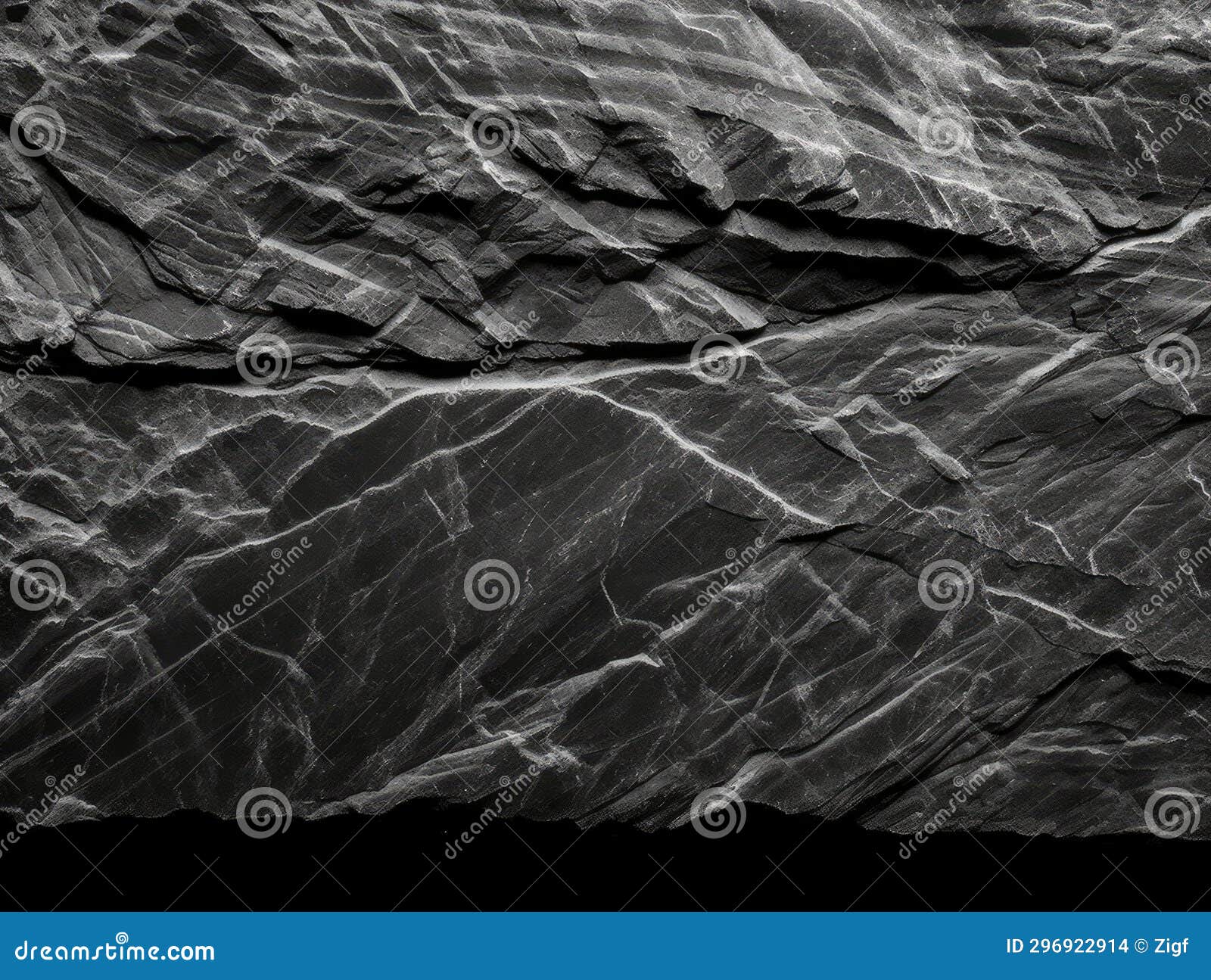Black and White Image of a Rock Stock Illustration Illustration of