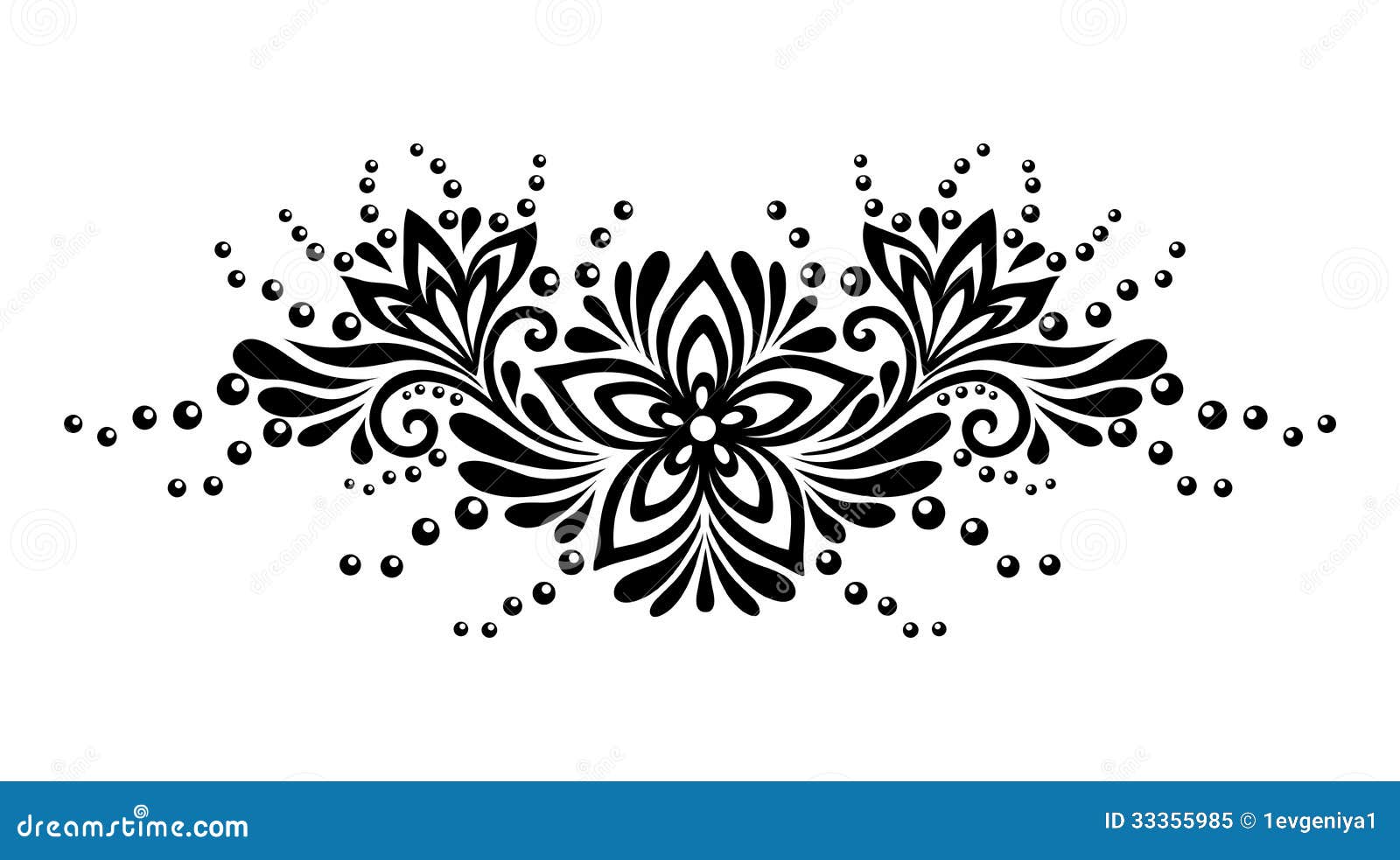 Black And White Lace Pattern